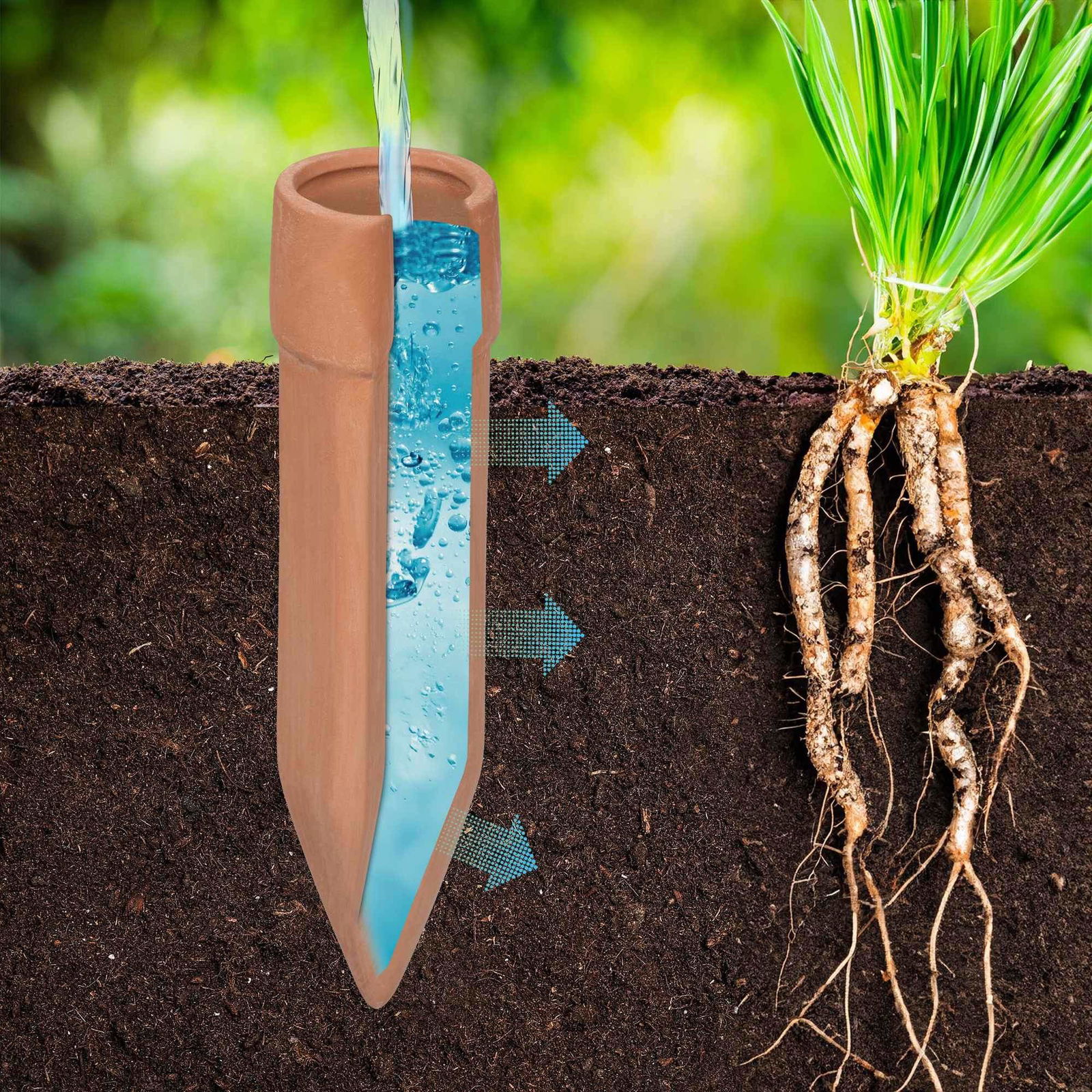 Lerkegle til vanding 4 stk