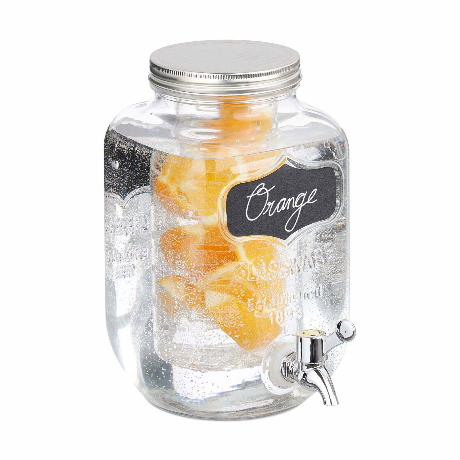 Drikkevareautomat med frugtindsats 4 L