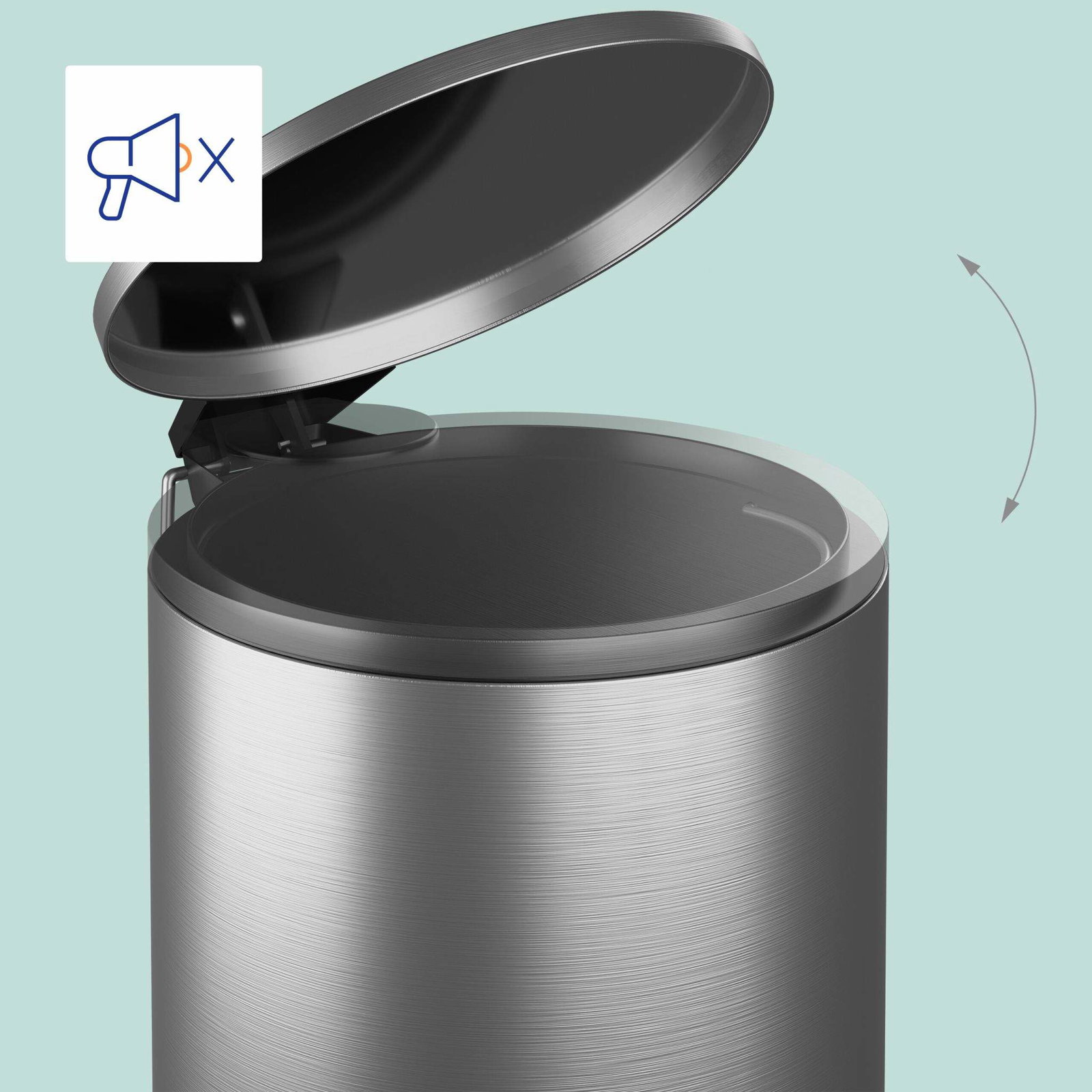 Kosmetikbehållare i rostfritt stål 3 l | Elektronik - Biltillbehör - Bilsystem - Handsfree | Pryloteket