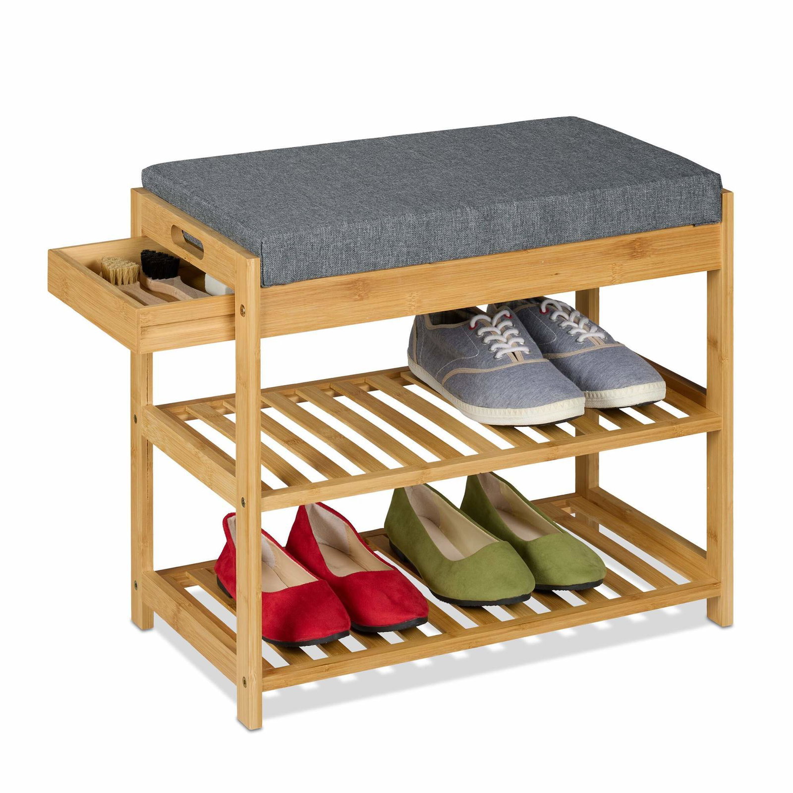 Skobänk med sits och låda | Hem & Hobby - Hem & Hushåll - Förvaring & Organisering - Skohylla | Pryloteket