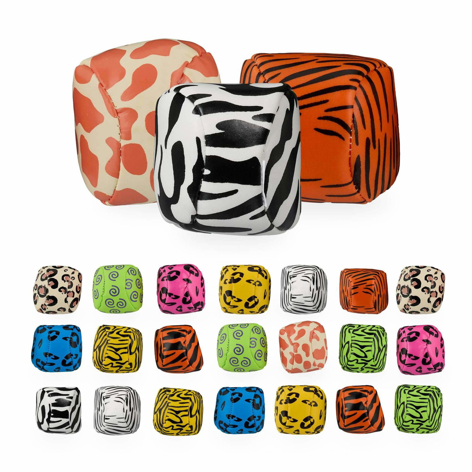 Jongleringsbollar med djurmotiv 24-pack | Hälsa & Skönhet - Personvård - Hygien | Pryloteket