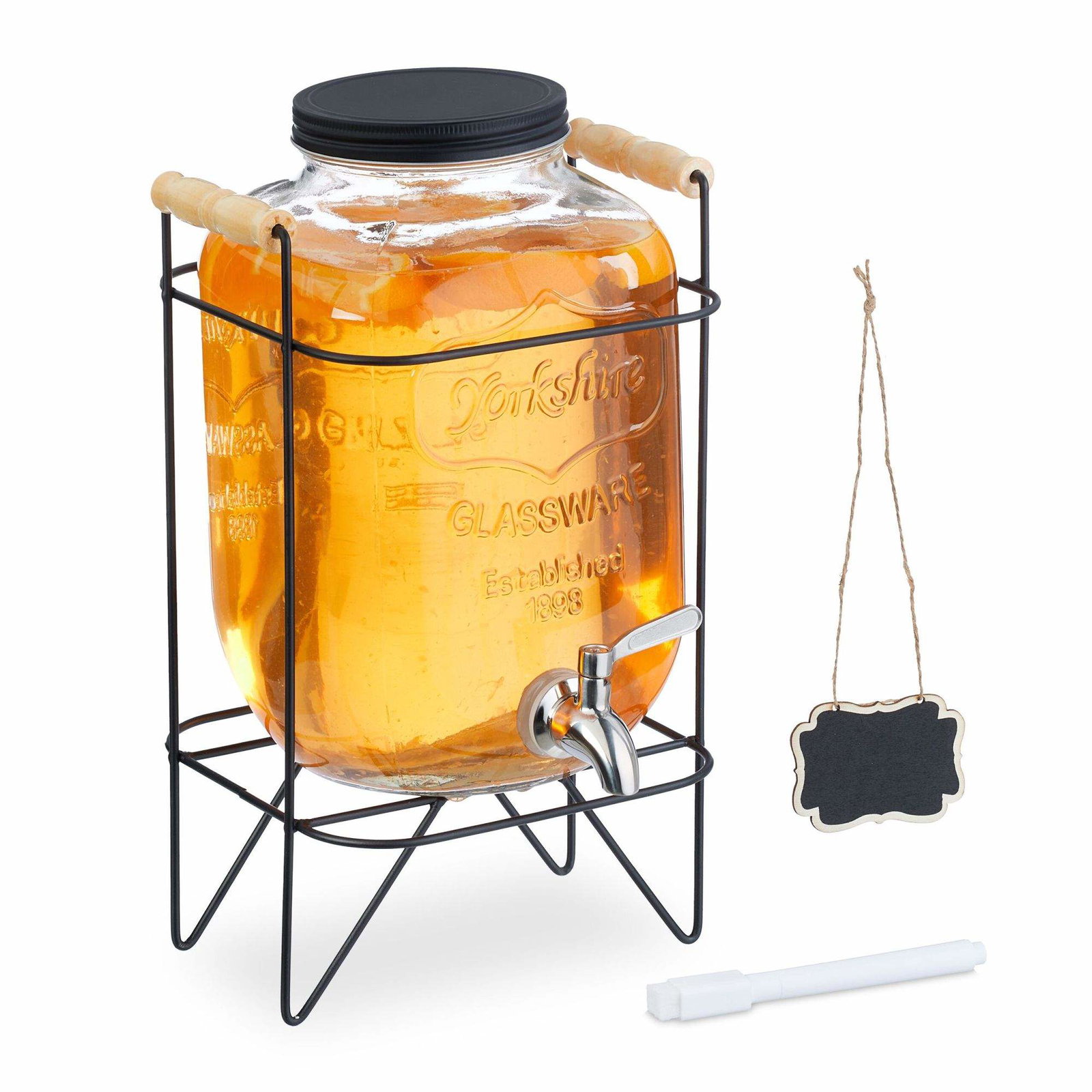 Drikkevareautomat med stativ 5 L
