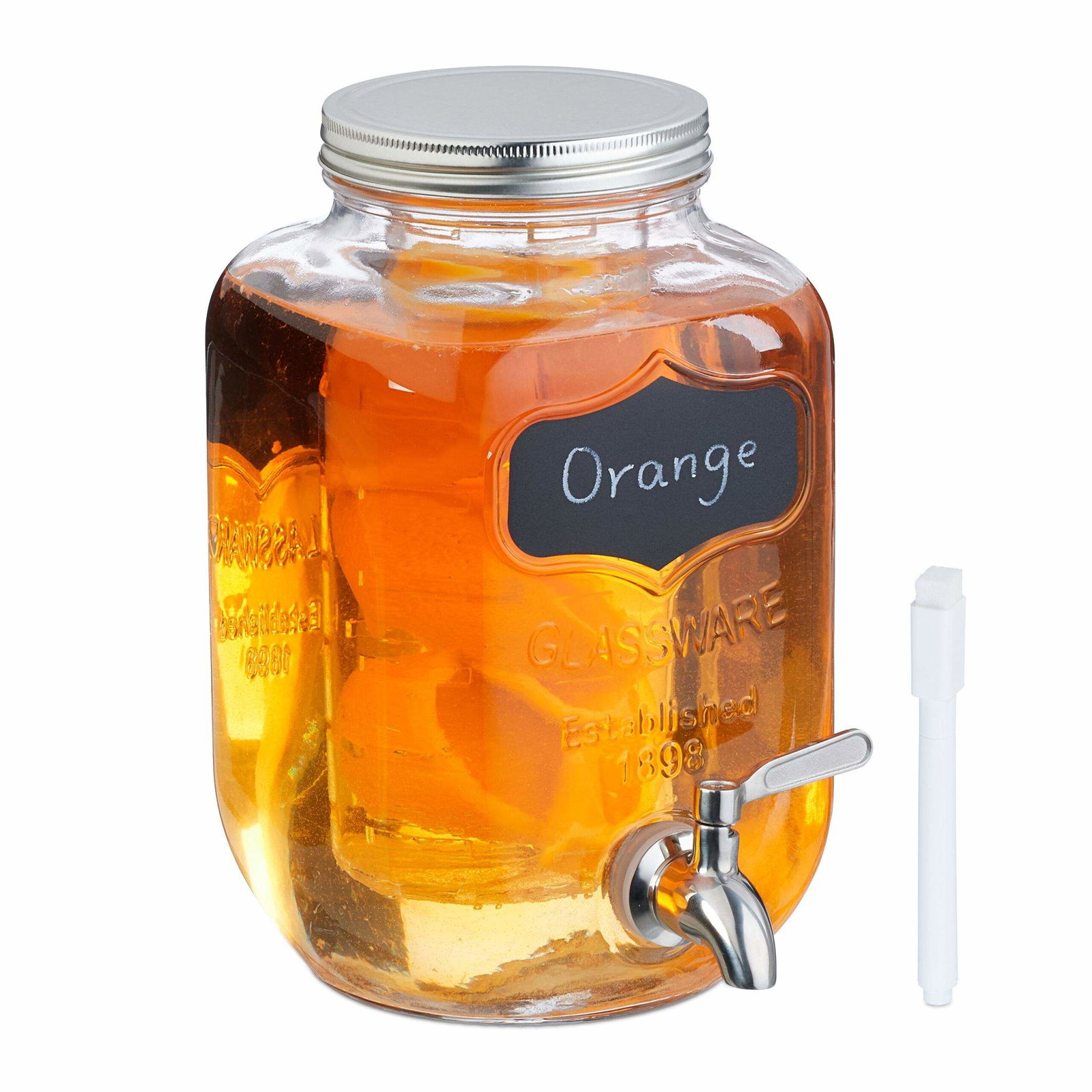 Dryckesautomat med fruktinsats 4 L | Elektronik - Tillbehör Mobil & Surfplatta - Mobiltillbehör - Mobilkablar - Tillbehör | Pryloteket