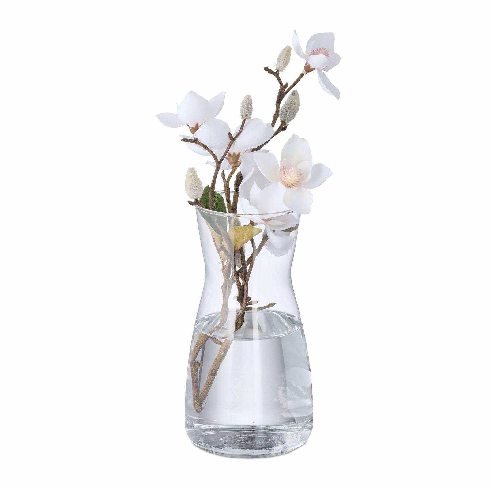 Blomstervase i glas