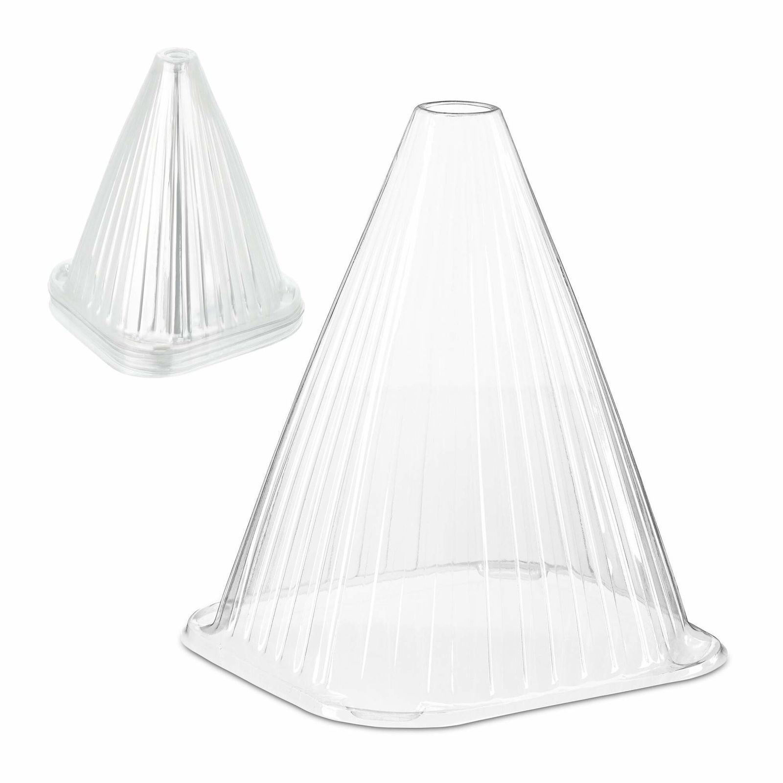 Gennemsigtig plantehat 10-pak