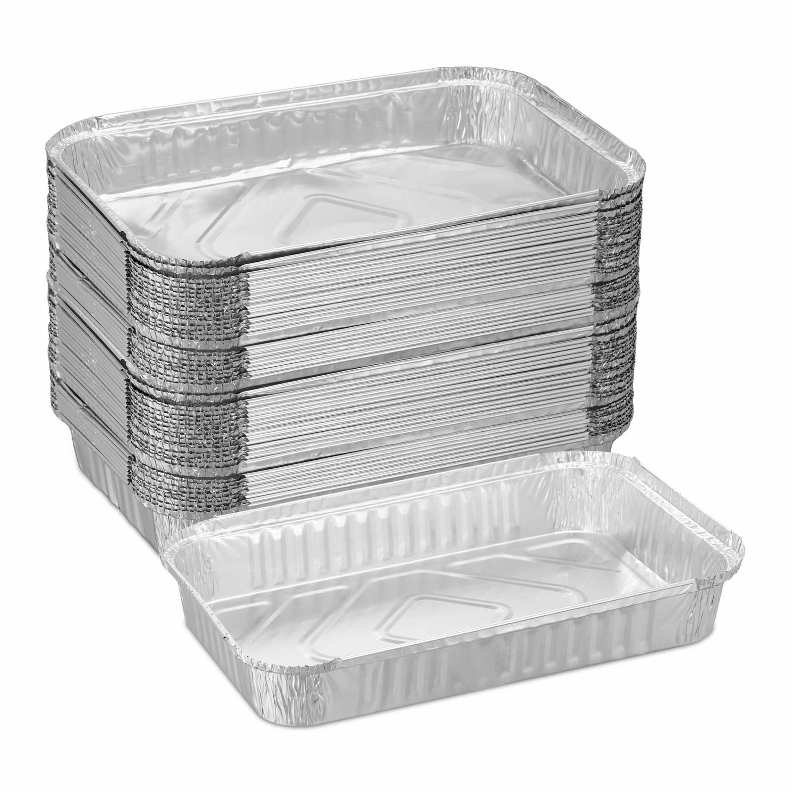 Grillbakke i aluminium, sæt med 50 stk