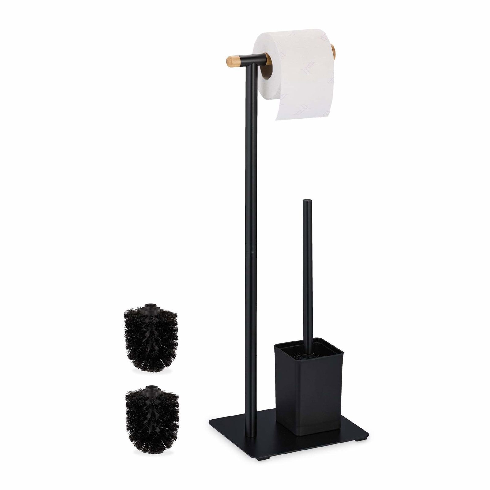 Toalettstol i bambu och rostfritt stål | Hem & Hobby - Hem & Hushåll - Badrum | Pryloteket