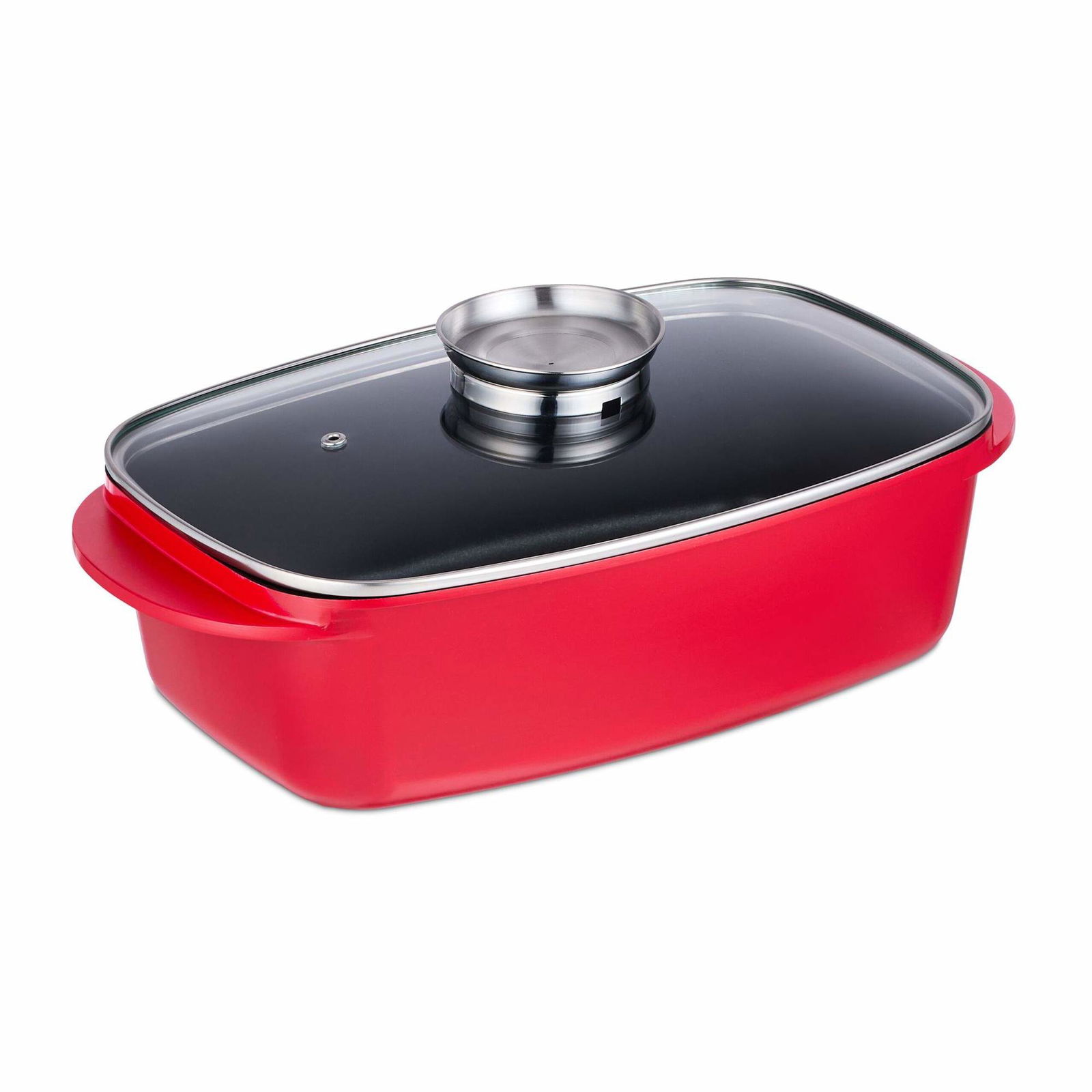 Stegeovn med låg og krydderiknap