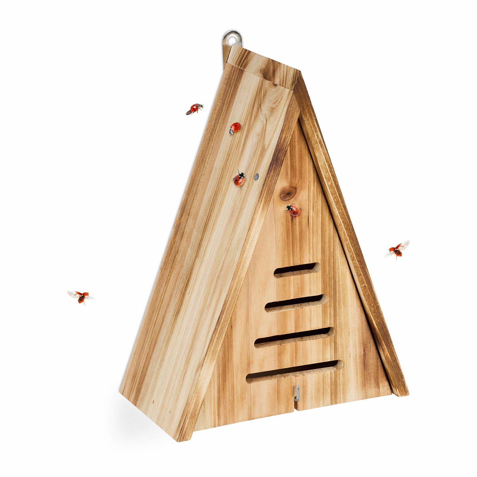 Trekantet mariehønehus