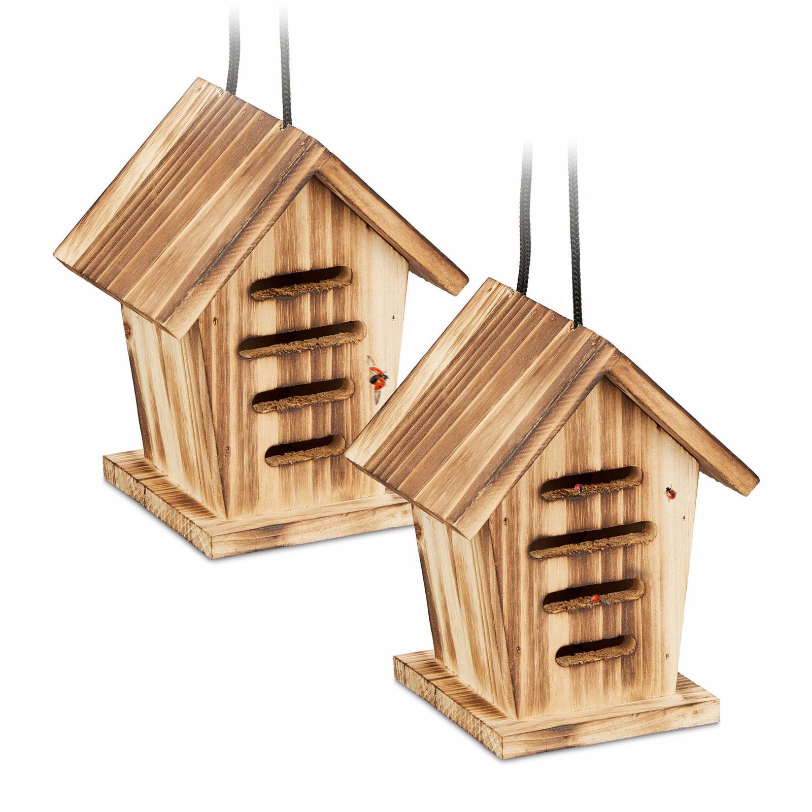 Mariehøne hus sæt af 2