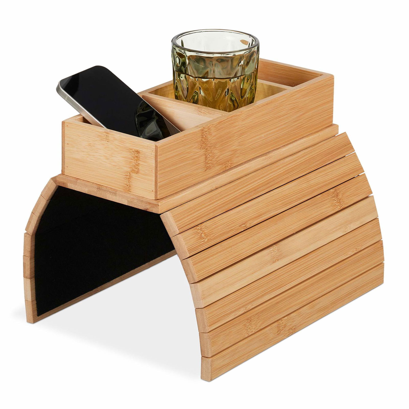 Sofabakke i bambus med 3 rum