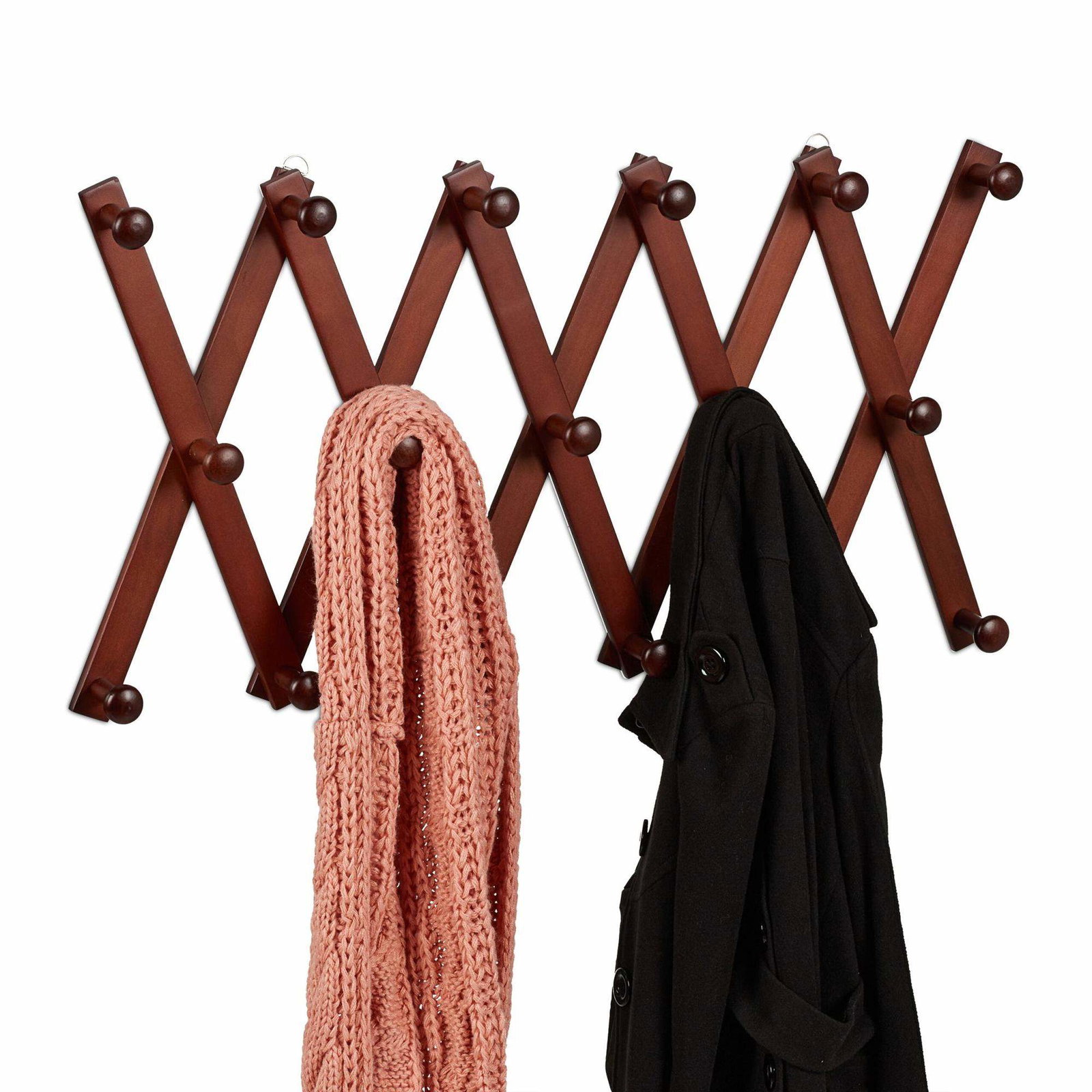 Infällbar vägghängare i trä | Mode & Accessoarer - Accessoarer | Pryloteket