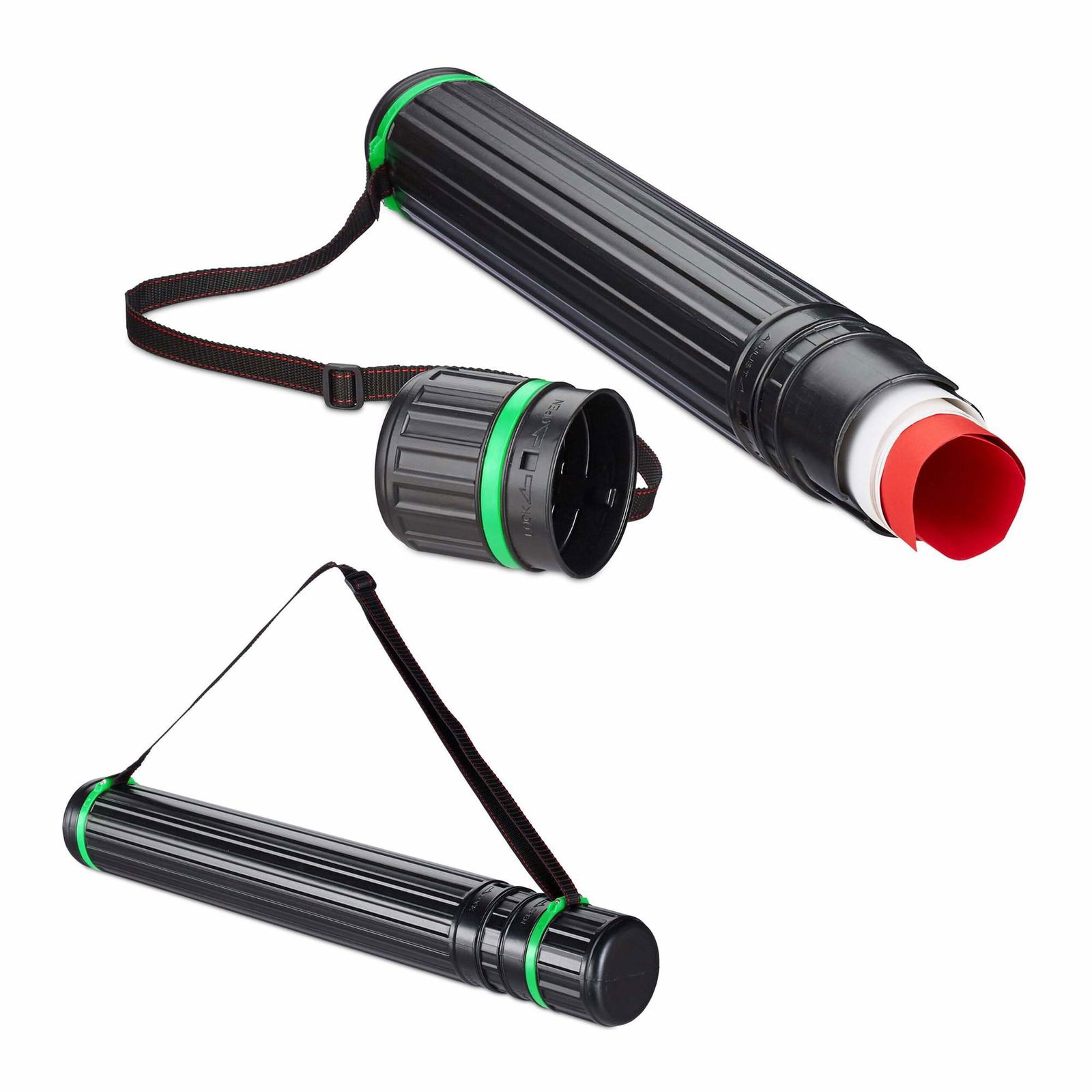 sæt med 2 udtrækkelige plakatruller