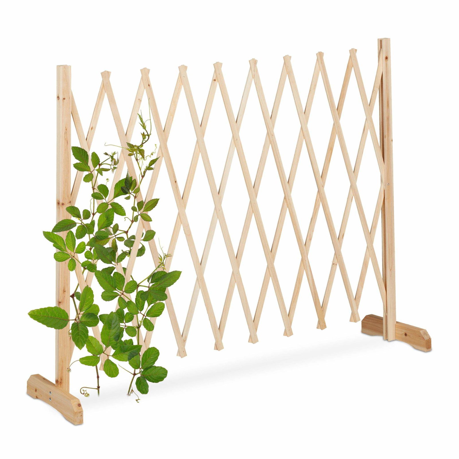 Udtrækkeligt træespalier