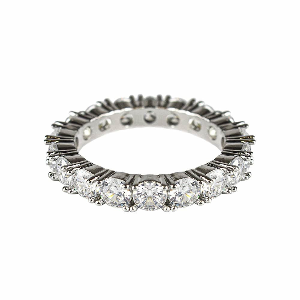 Ring med rhinestones