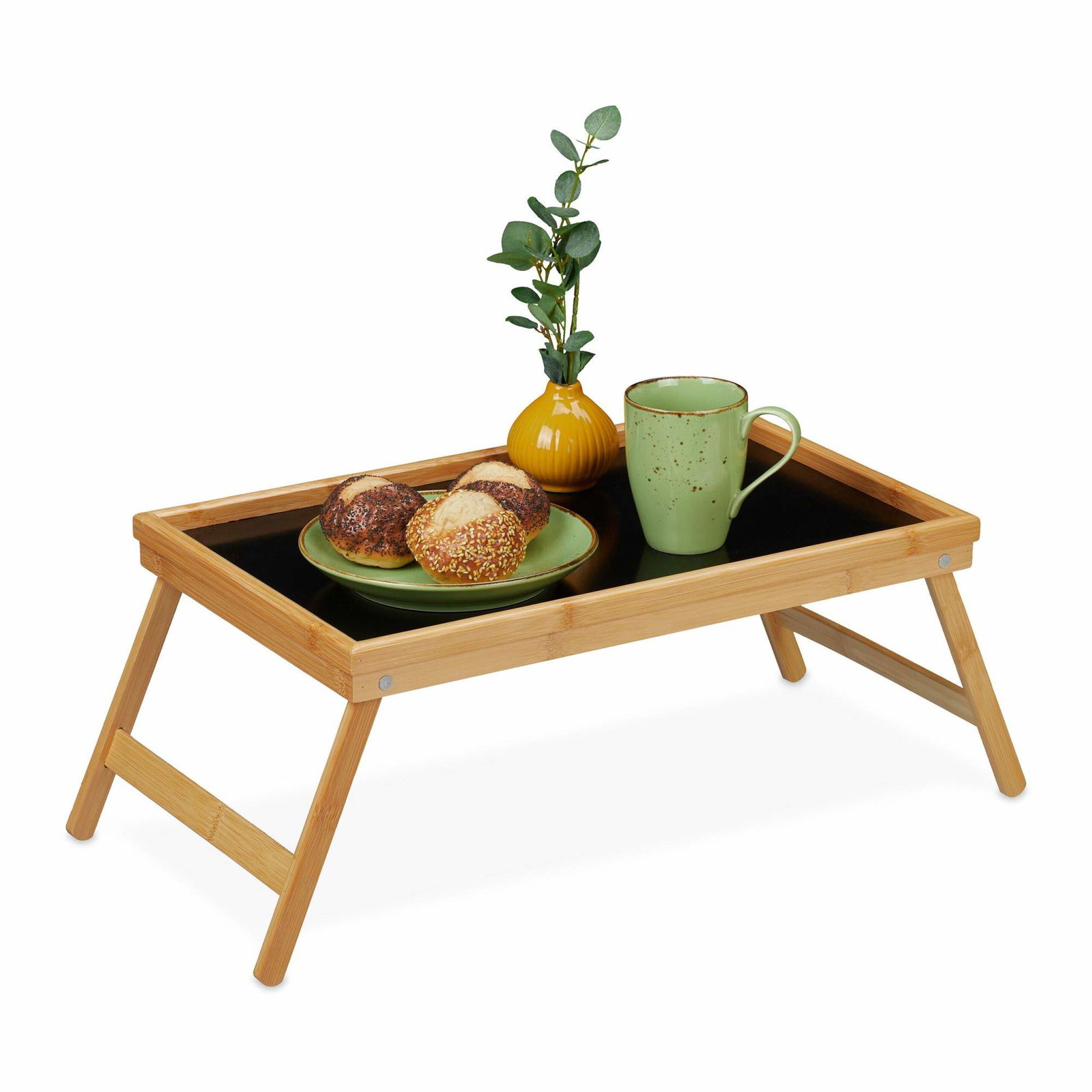 Hopfällbar sängbricka i bambu | Hem & Hobby - Hem & Hushåll - Kök - Servering | Pryloteket