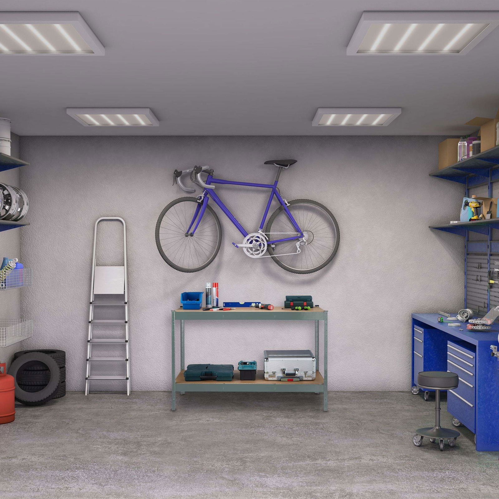 Arbejdsbord til værksted