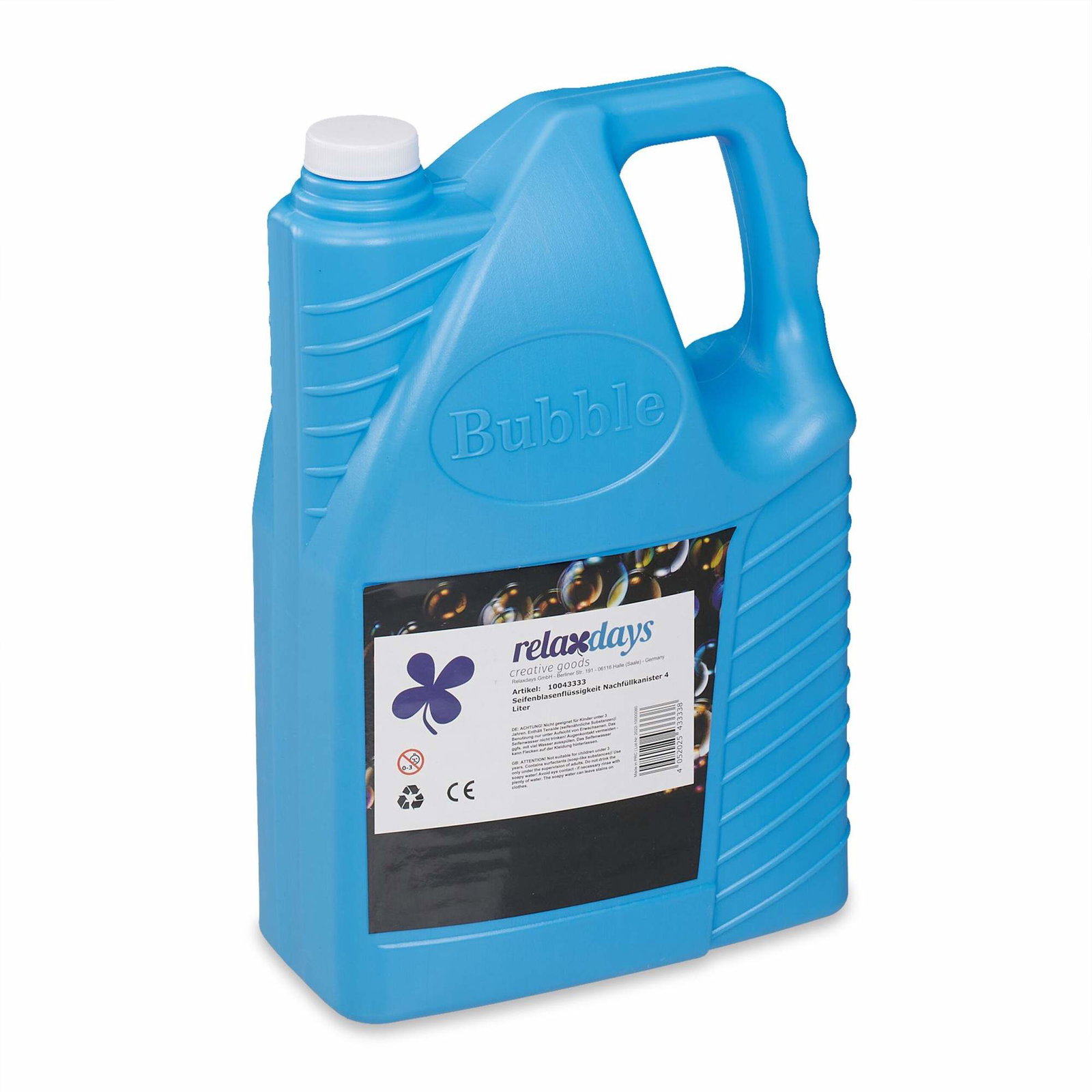 Påfyllningsbehållare för såpbubblor 4 liter | Hem & Hobby | Pryloteket