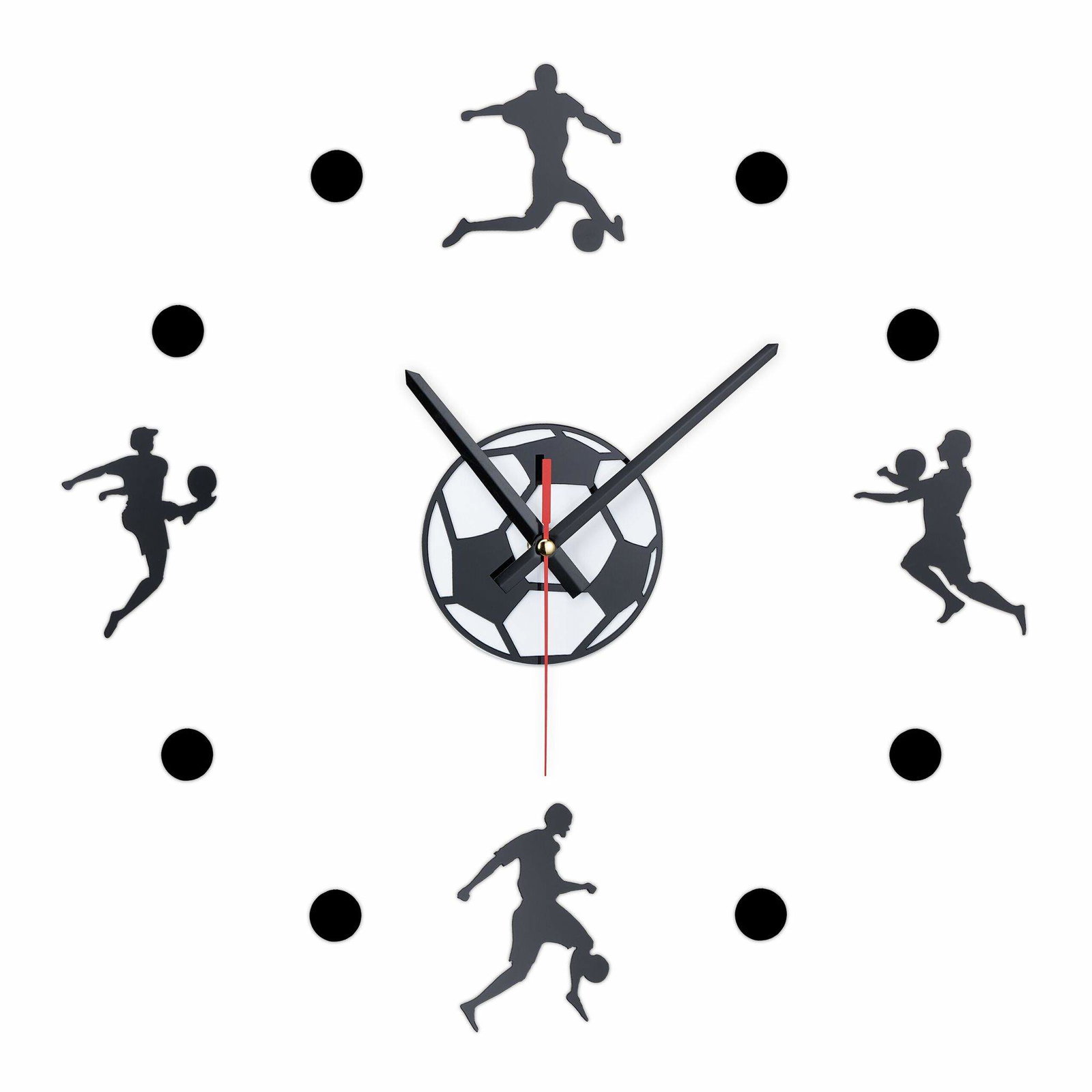 DIY väggklocka ""Fotboll | Hem & Hobby - Hem & Hushåll - Inredning & Dekoration - Bords- & Väggdekoration - Väggklockor | Pryloteket