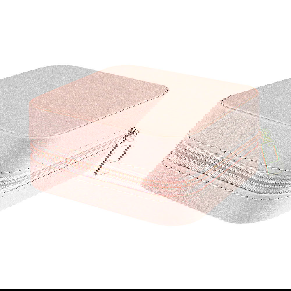 Praktisk Rejseskrin 10x10 - Lyserød