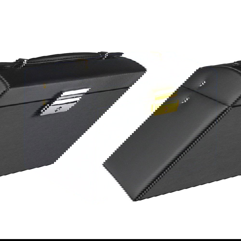 Smykkeskrin, Kunstlæder - Sort