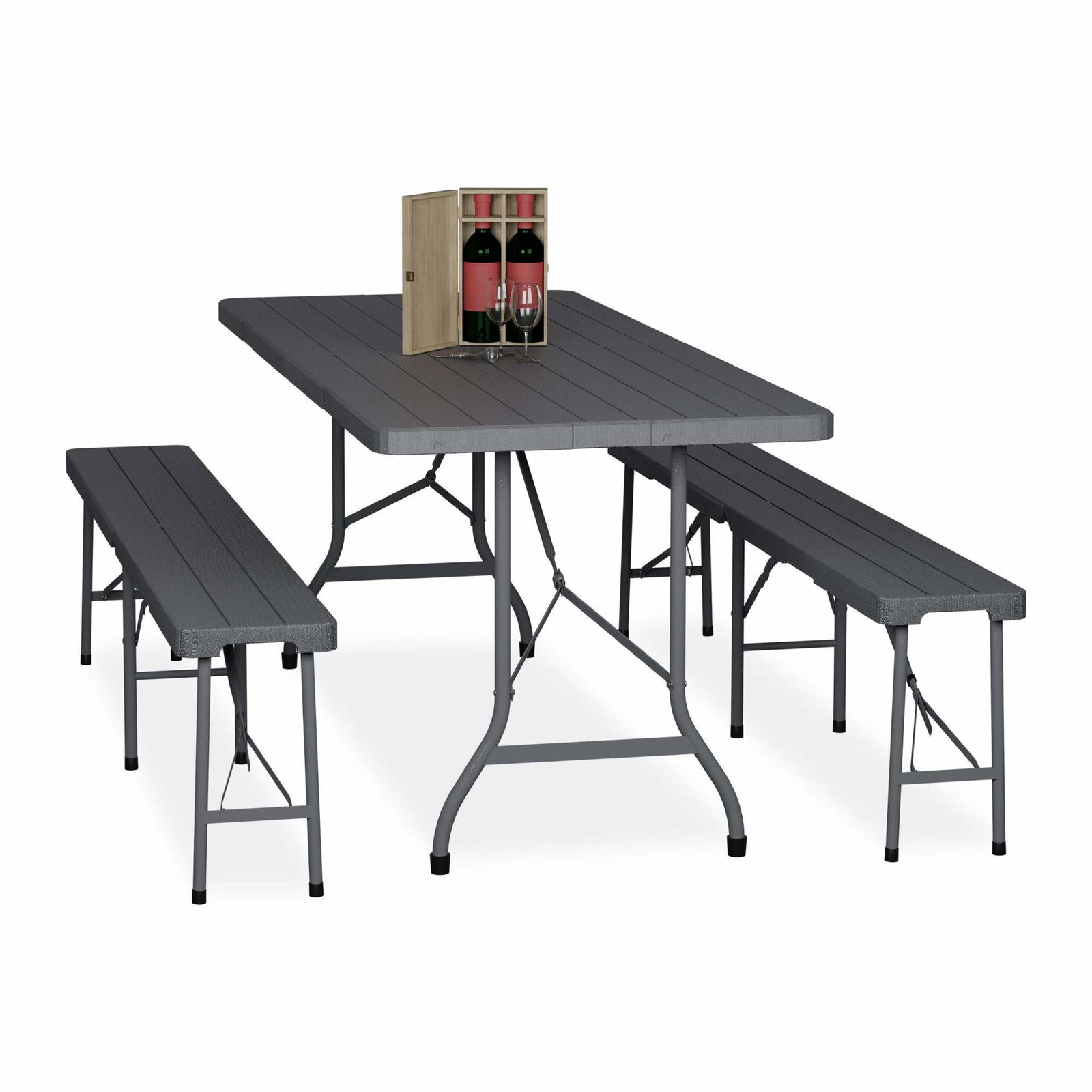 3-delad hopfällbar uppsättning öltält | Hem & Hobby | Pryloteket