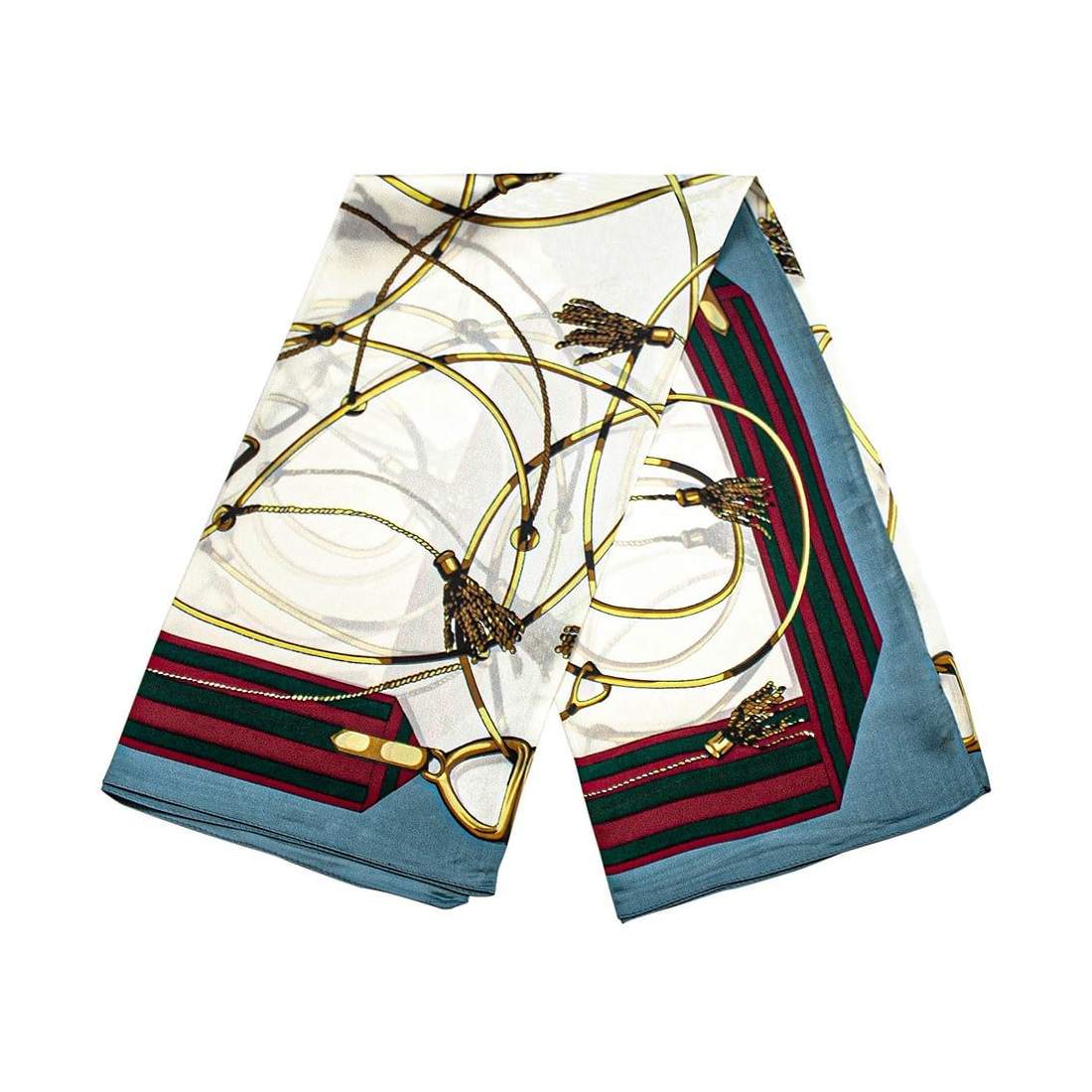 Scarf med repmönster - Vit, Nr. 4 | Mode & Accessoarer - Kläder - Övrigt | Pryloteket