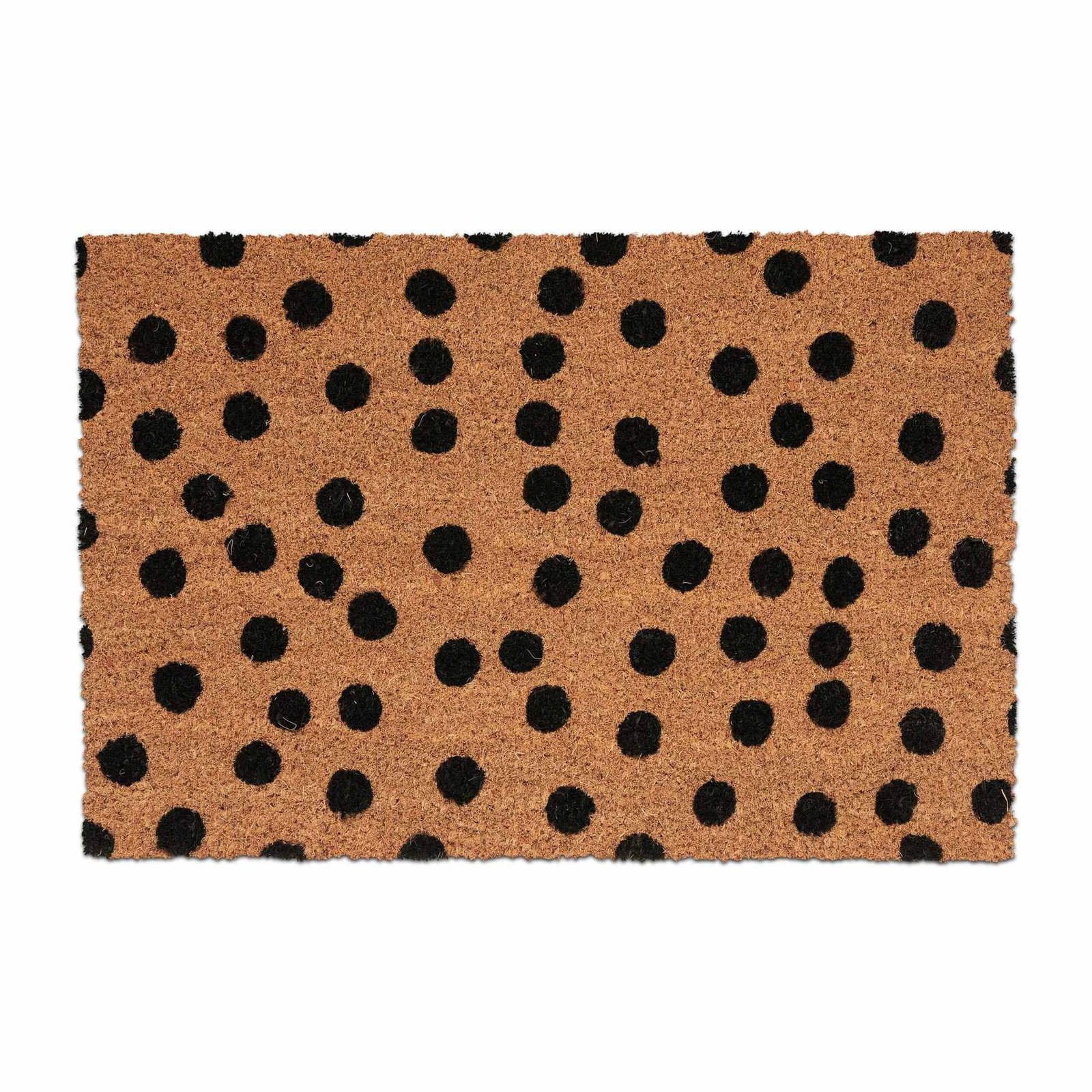 Dörrmatta i kokosnöt med prickar | Hem & Hobby - Hem & Hushåll - Inredning & Dekoration - Dörrmattor | Pryloteket