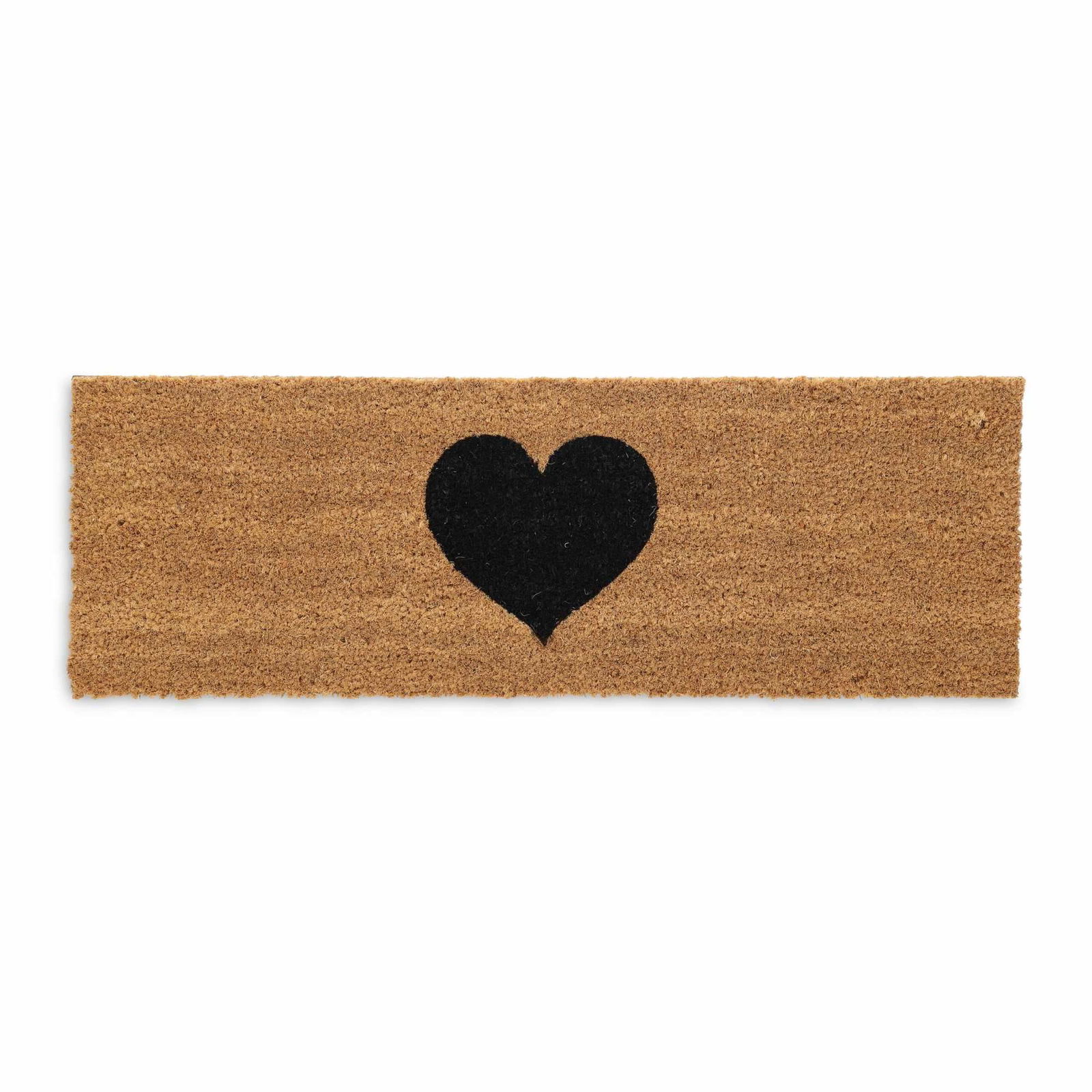 Dørmåtte i kokos med hjerte