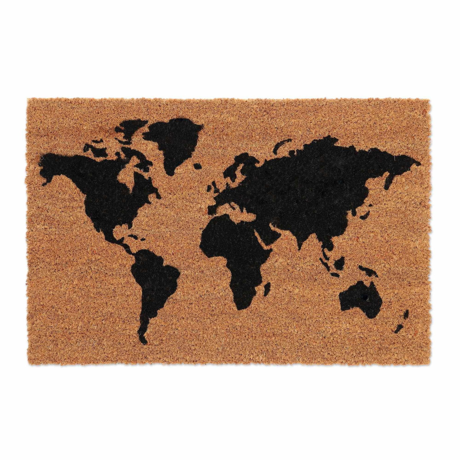 Dörrmatta med världskarta i kokosnöt | Hem & Hobby - Hem & Hushåll - Inredning & Dekoration - Dörrmattor | Pryloteket