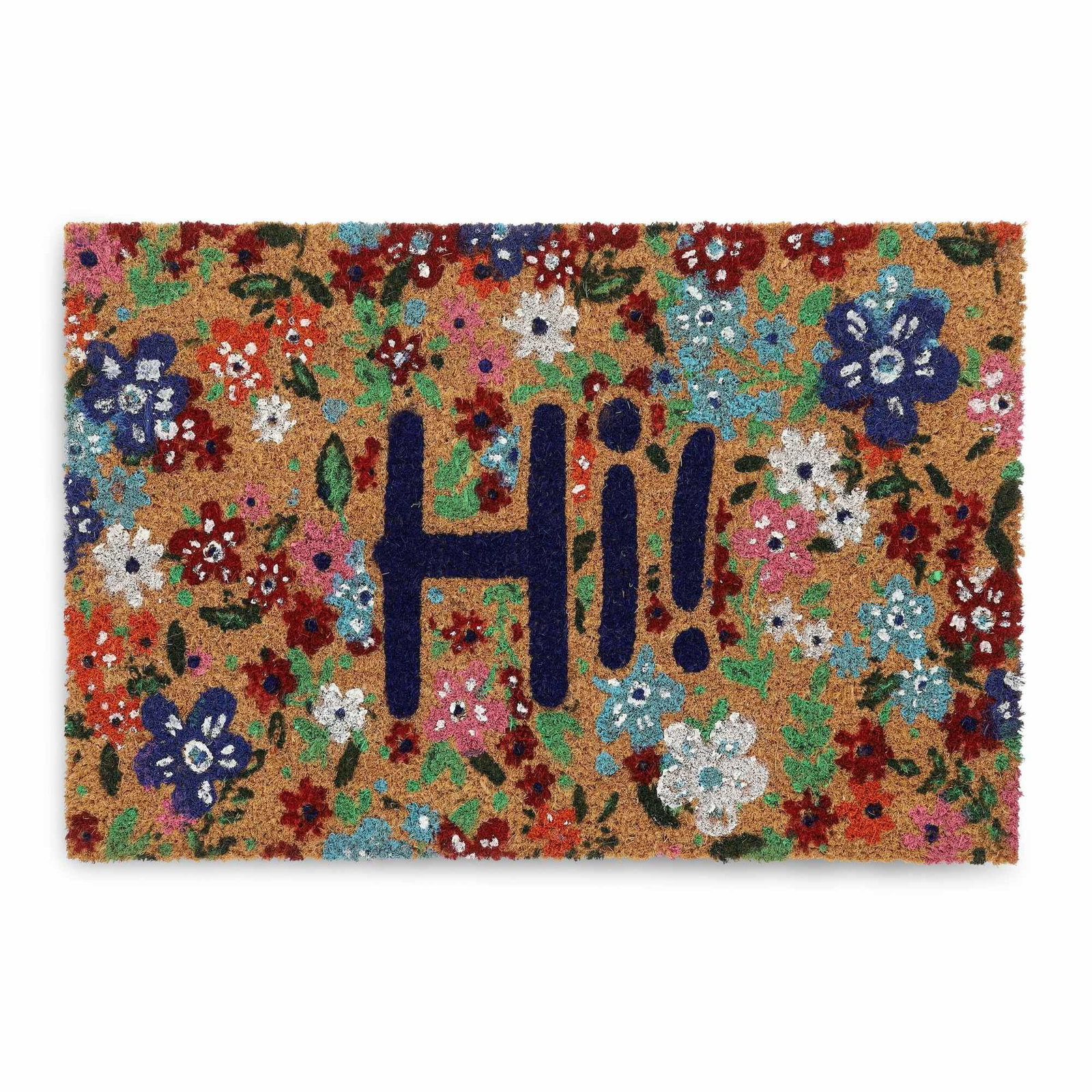 Dørmåtte Kokos Hi bogstaver