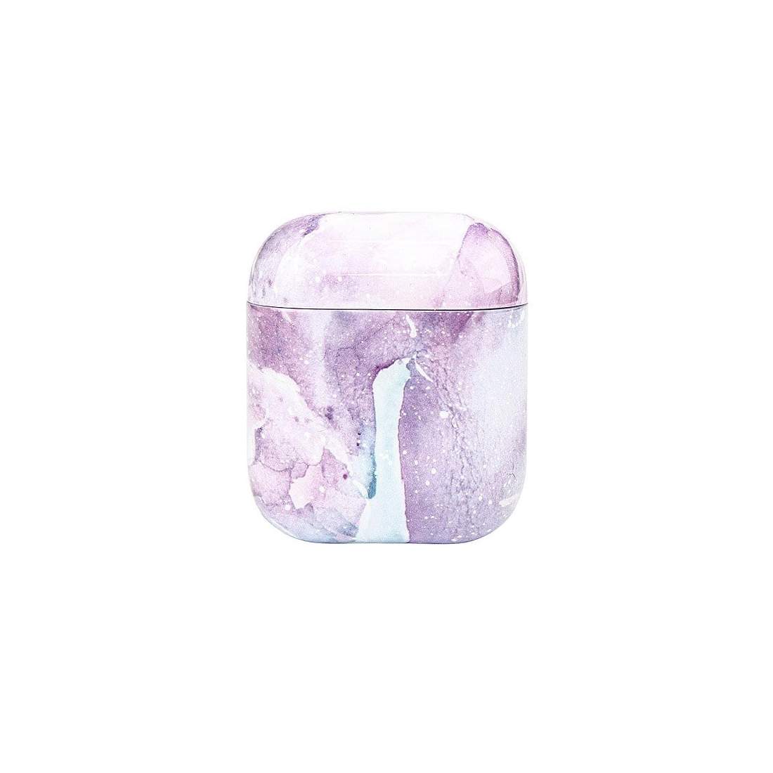 Skyddsfodral till AirPods - Lila Vattenfärg | Elektronik - Ljud & Bild - Hörlurar & Headset - Hörlurs- & Headset Tillbehör - Airpodtillbehör | Pryloteket