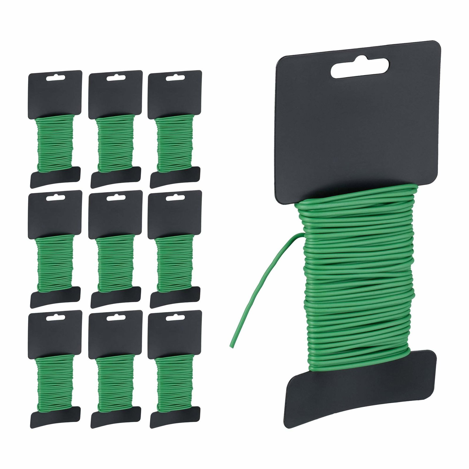 sats med 10 st trädgårdstrådar 2,5 mm x 10 m | Hem & Hobby | Pryloteket