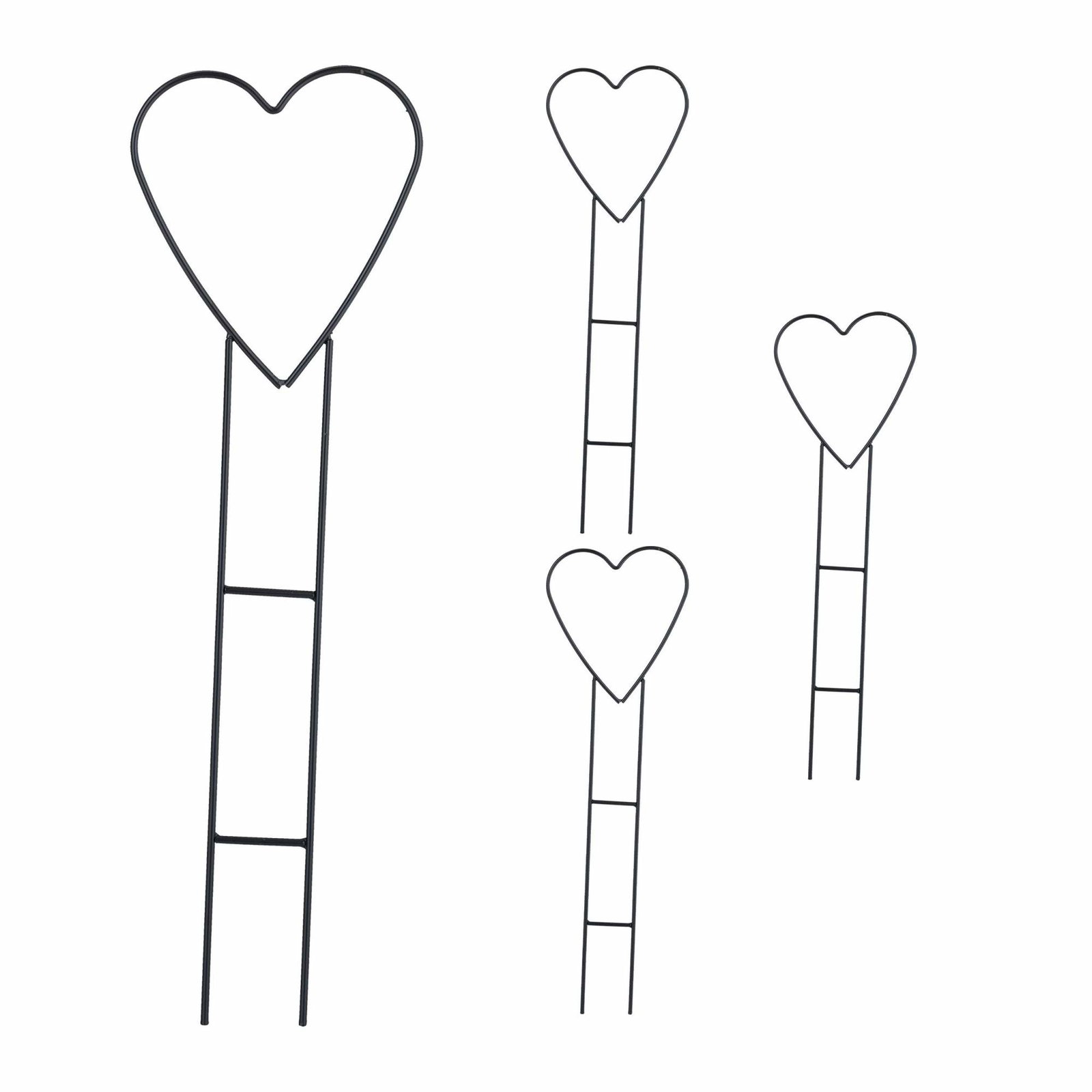 Hjärtklättringsstöd i en uppsättning om 4 | Hem & Hobby | Pryloteket