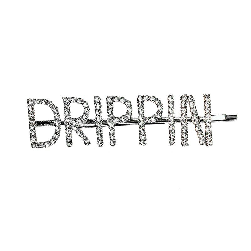 Hårnål med tekst - Drippin