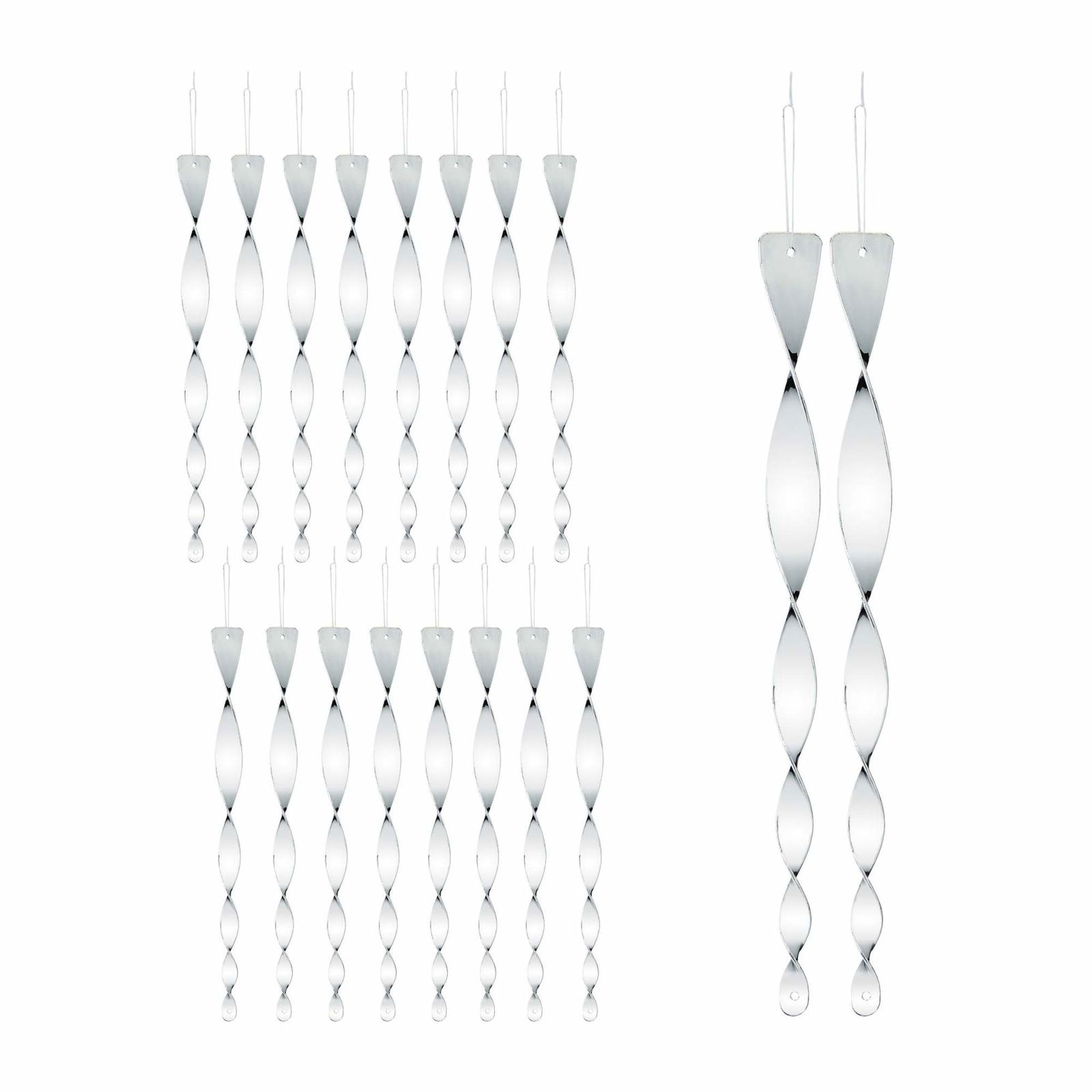 Fugleafvisende spiralsæt i 18 dele