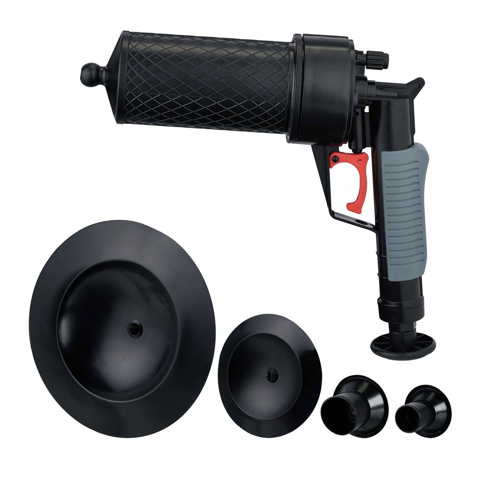 Rörrenare för tryckluft med 4 tillbehör | Elektronik - Tillbehör Mobil & Surfplatta - Mobiltillbehör - Mobilkablar - Tillbehör | Pryloteket