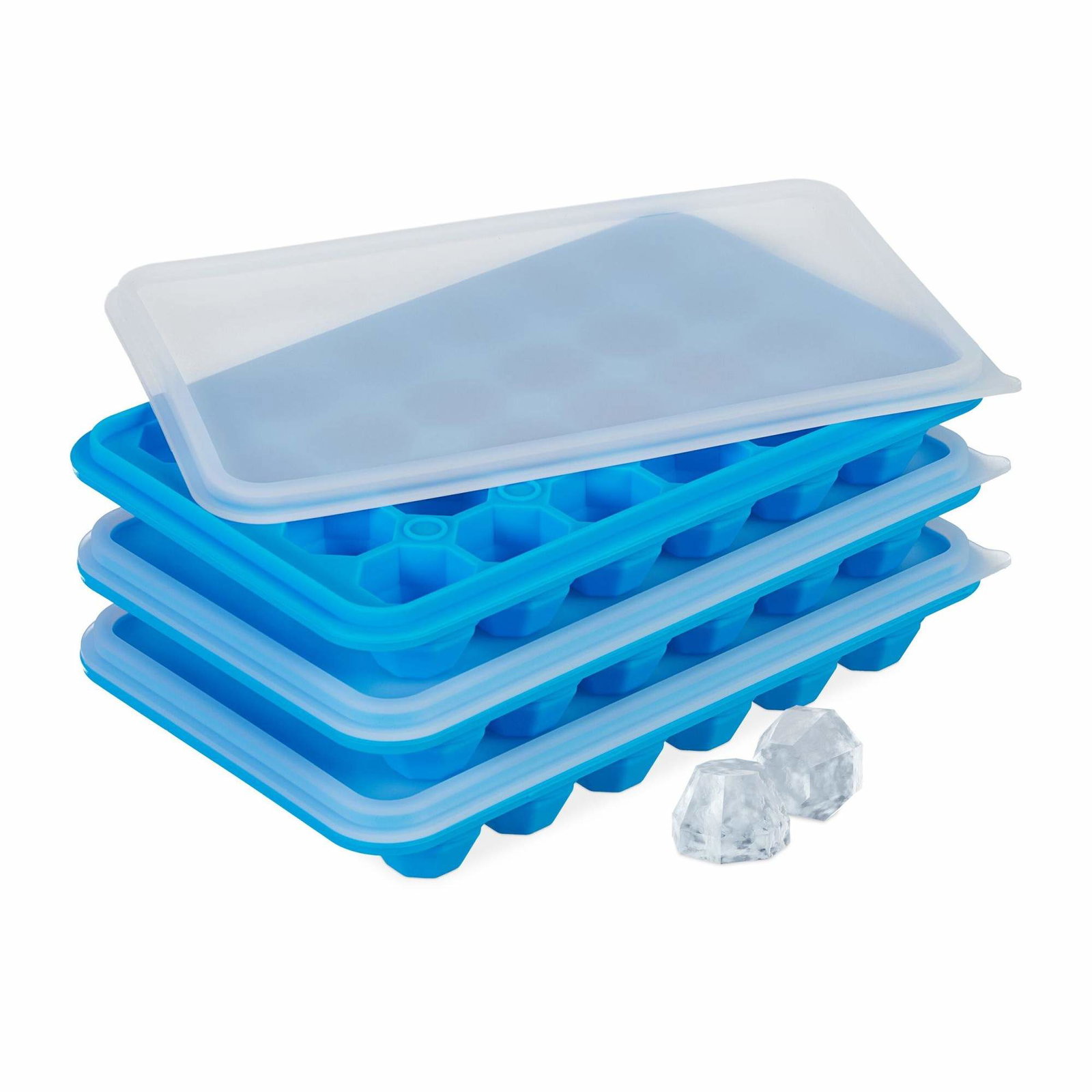 Iskubsformar satta med 3 diamanter | Hem & Hobby - Hem & Hushåll - Kök - Köksredskap - Lock | Pryloteket