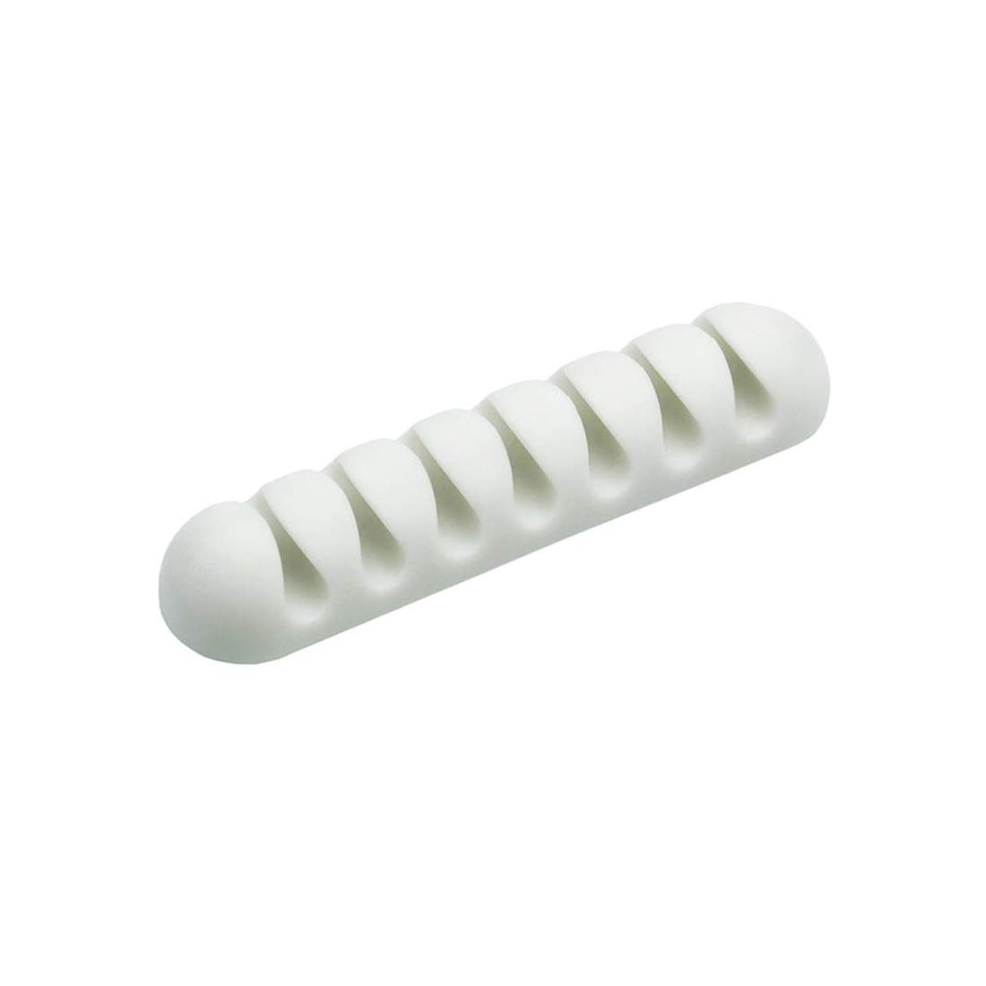 Kabelhållare med 7 platser - Vit | Elektronik - Kablar & Adaptrar - Övrigt | Pryloteket