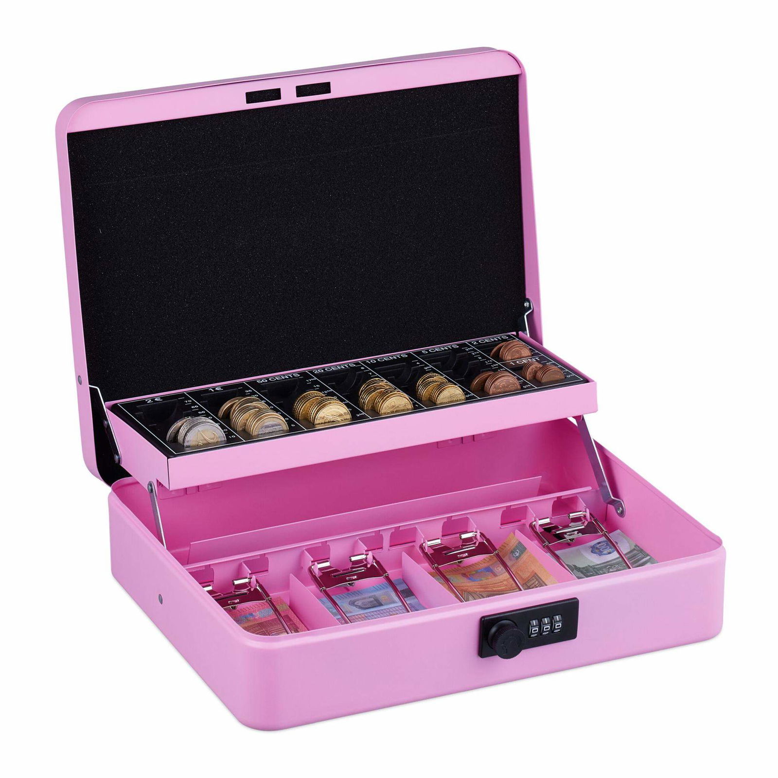 Kasseskuffe med kombination