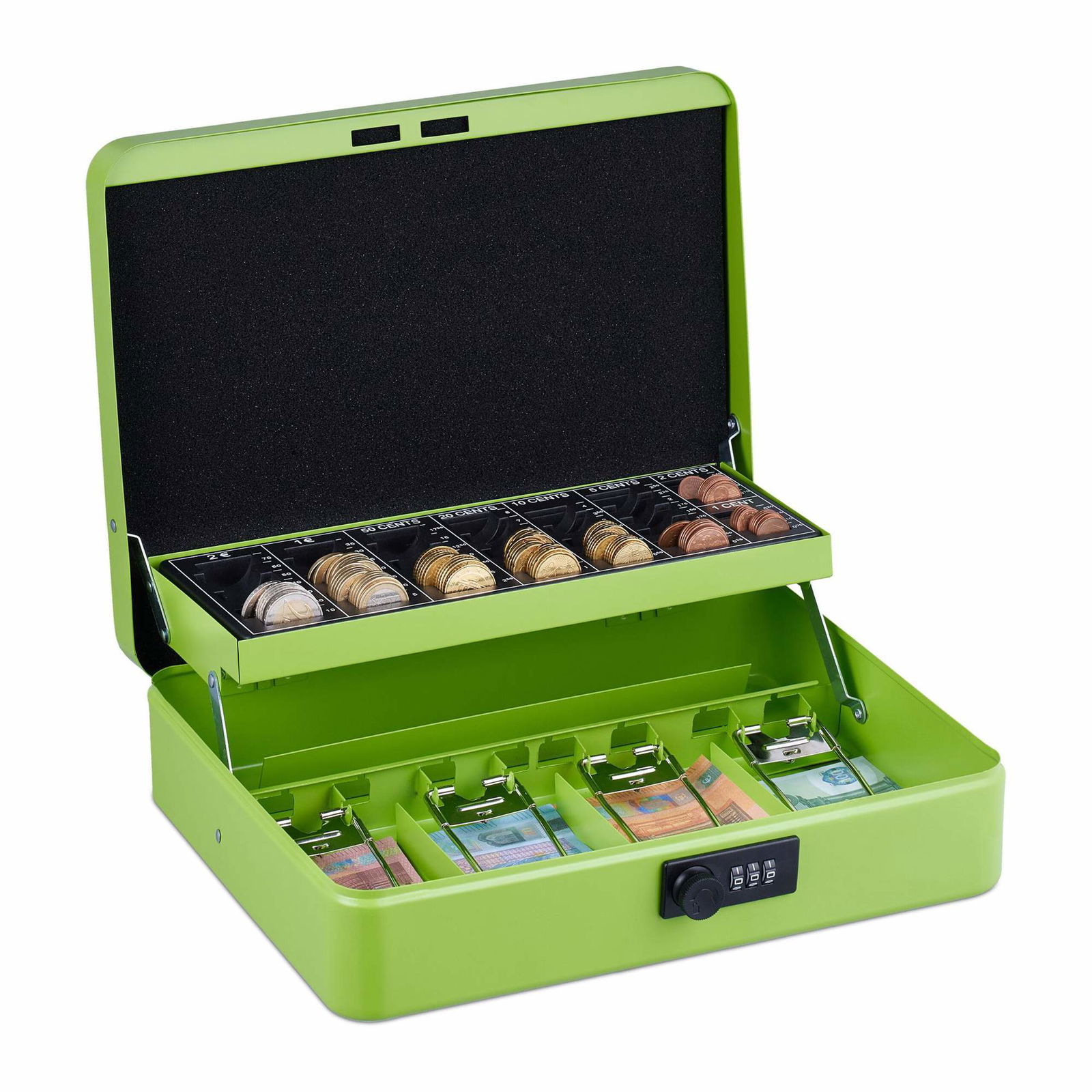 Kasseskuffe med kombination