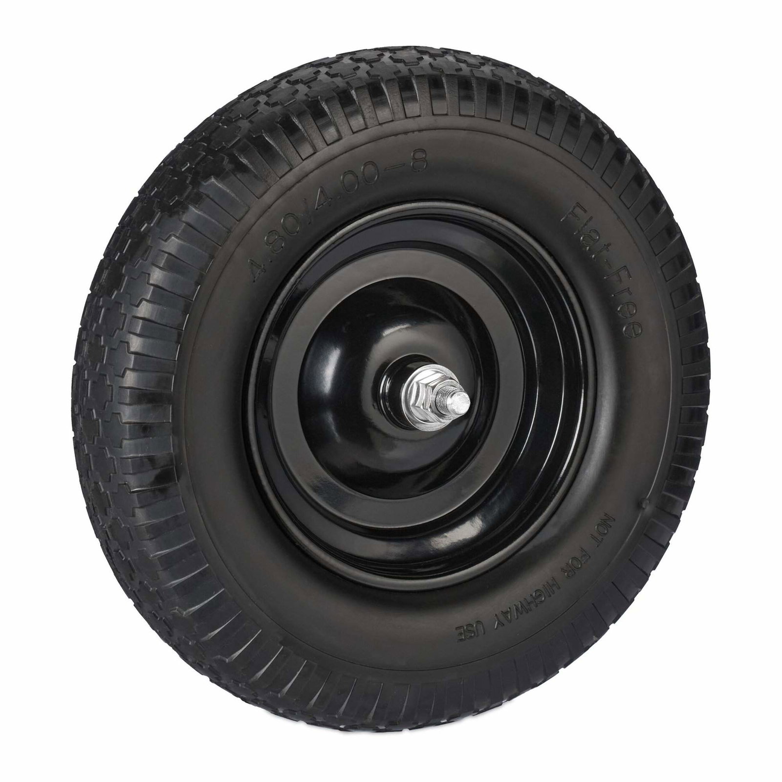 Hjul till skottkärra 4.00-8 med axel | Hem & Hobby - Hem & Hushåll - Trädgårdsartiklar - Skottkärror - Skottkärrehjul | Pryloteket