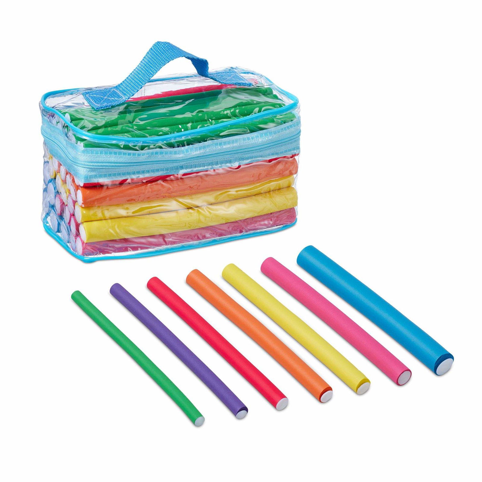 48-delt krøllejernssæt med taske