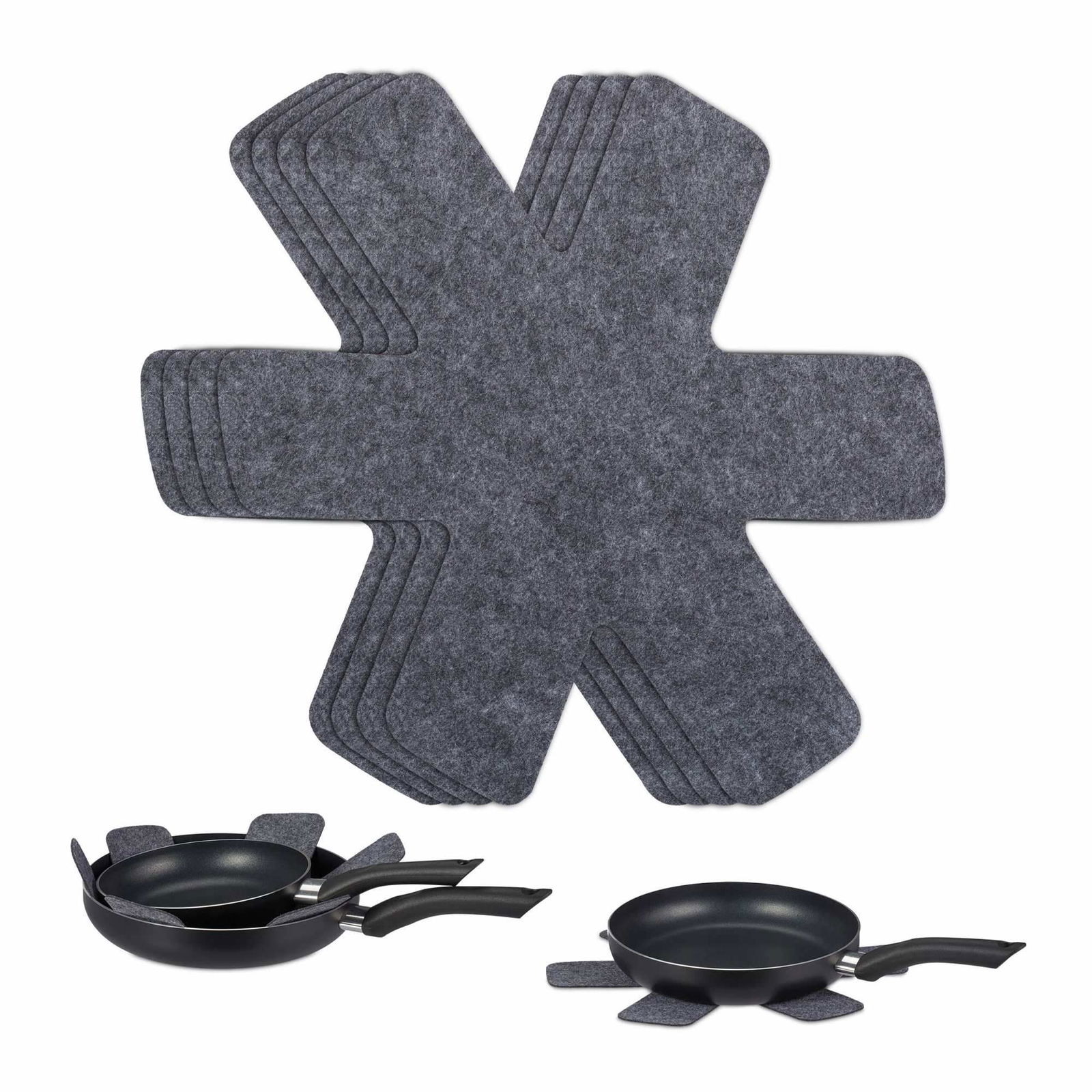 Filtpandedæksel, sæt med 6 stk