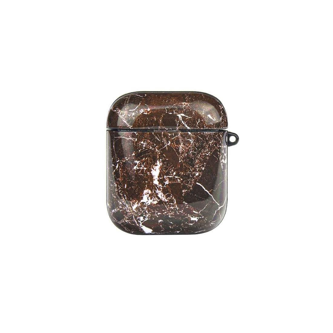 Skyddsfodral till AirPods - Brun Marmor | Elektronik - Ljud & Bild - Hörlurar & Headset - Hörlurs- & Headset Tillbehör - Airpodtillbehör | Pryloteket