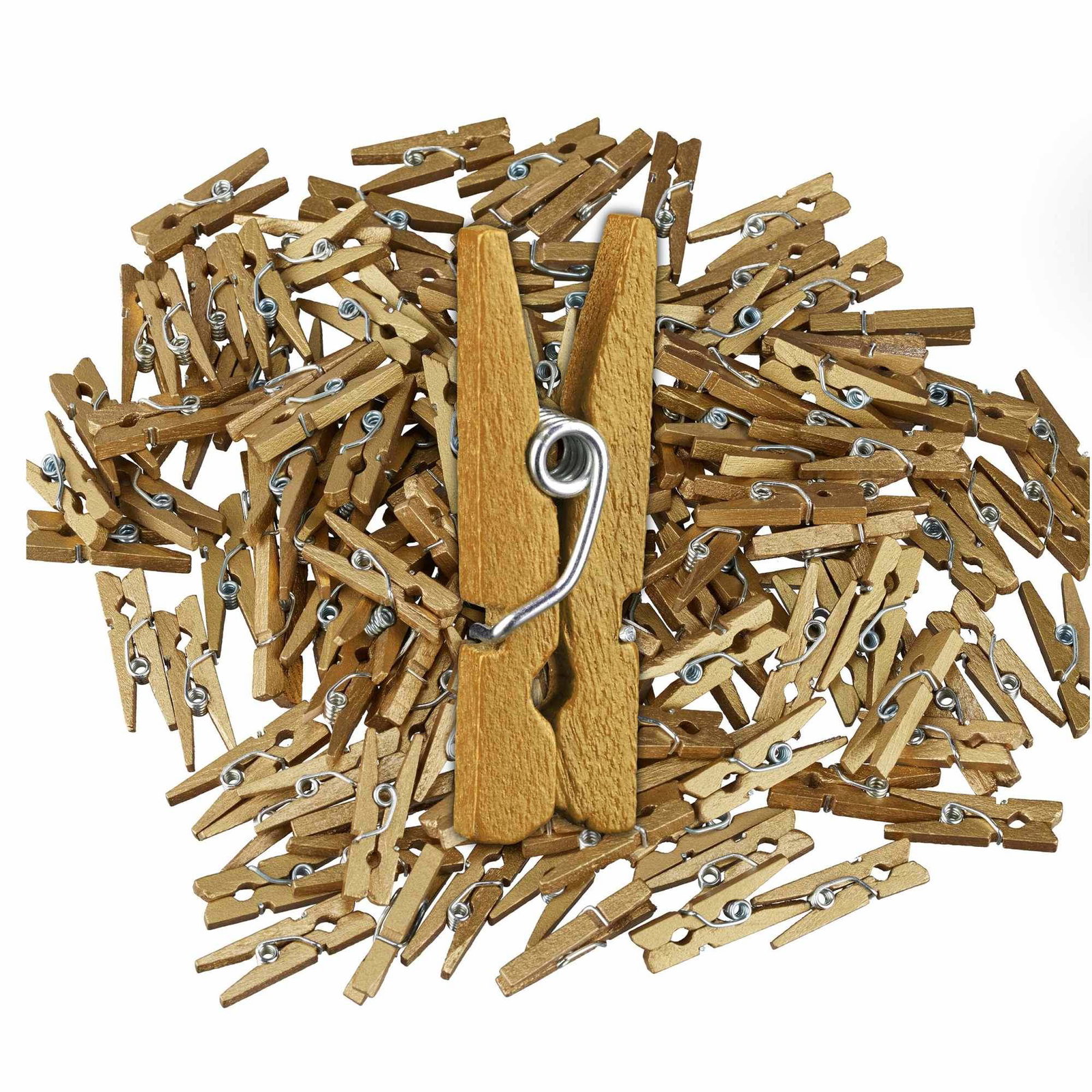 Mini träklämmor set om 400 st | Elektronik - Tillbehör Mobil & Surfplatta - Mobiltillbehör - Mobilkablar - Tillbehör | Pryloteket