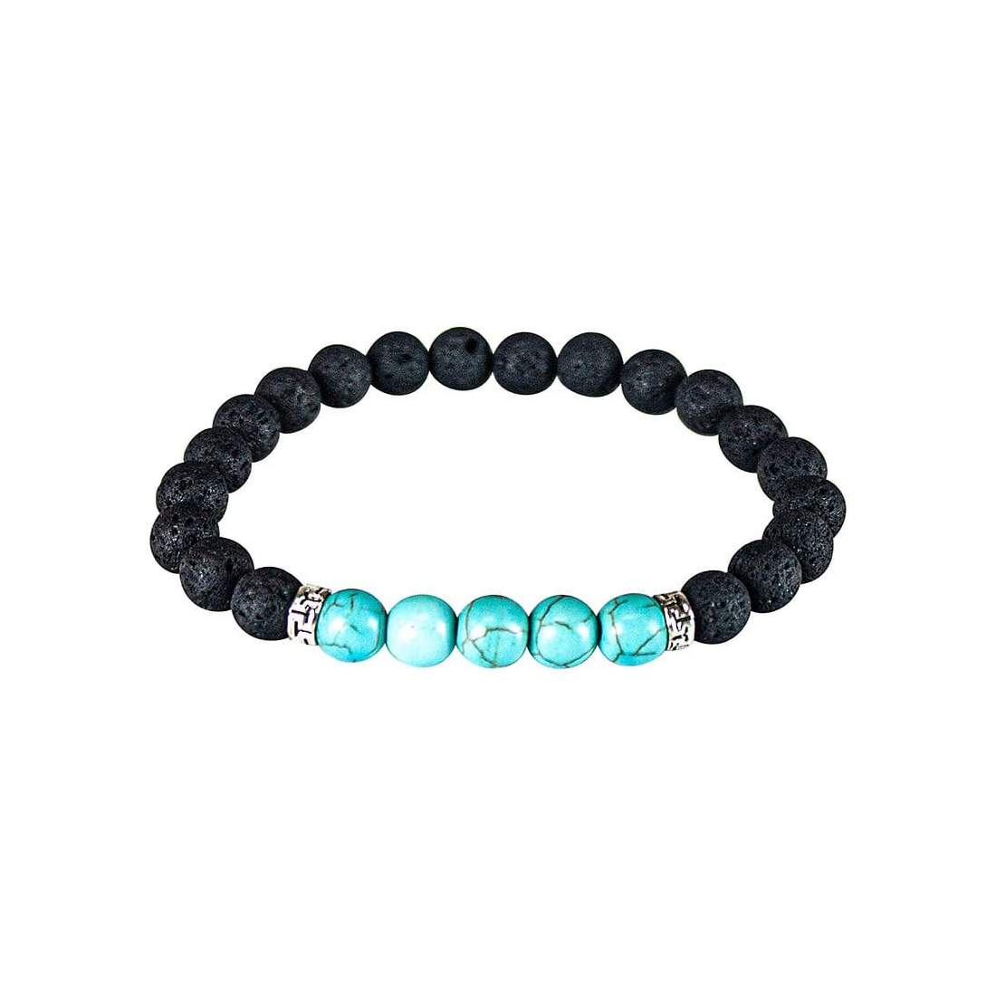 Armband med vulkansten - Turkos | Mode & Accessoarer - Smycken, Smyckesset & Tillbehör - Armband | Pryloteket