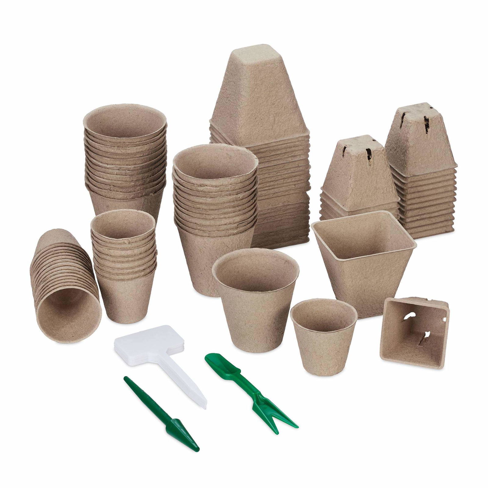 Dyrkningskrukke, sæt med 96 stk. med tilbehør