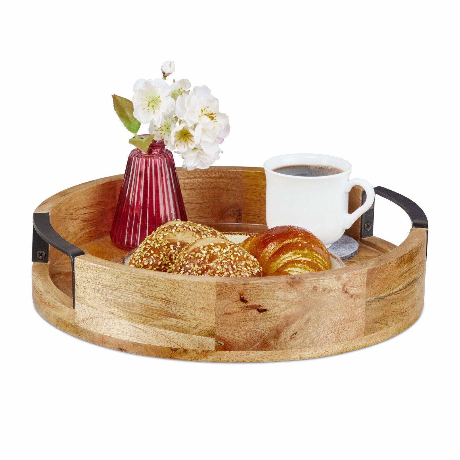 Rund bakke i mangotræ