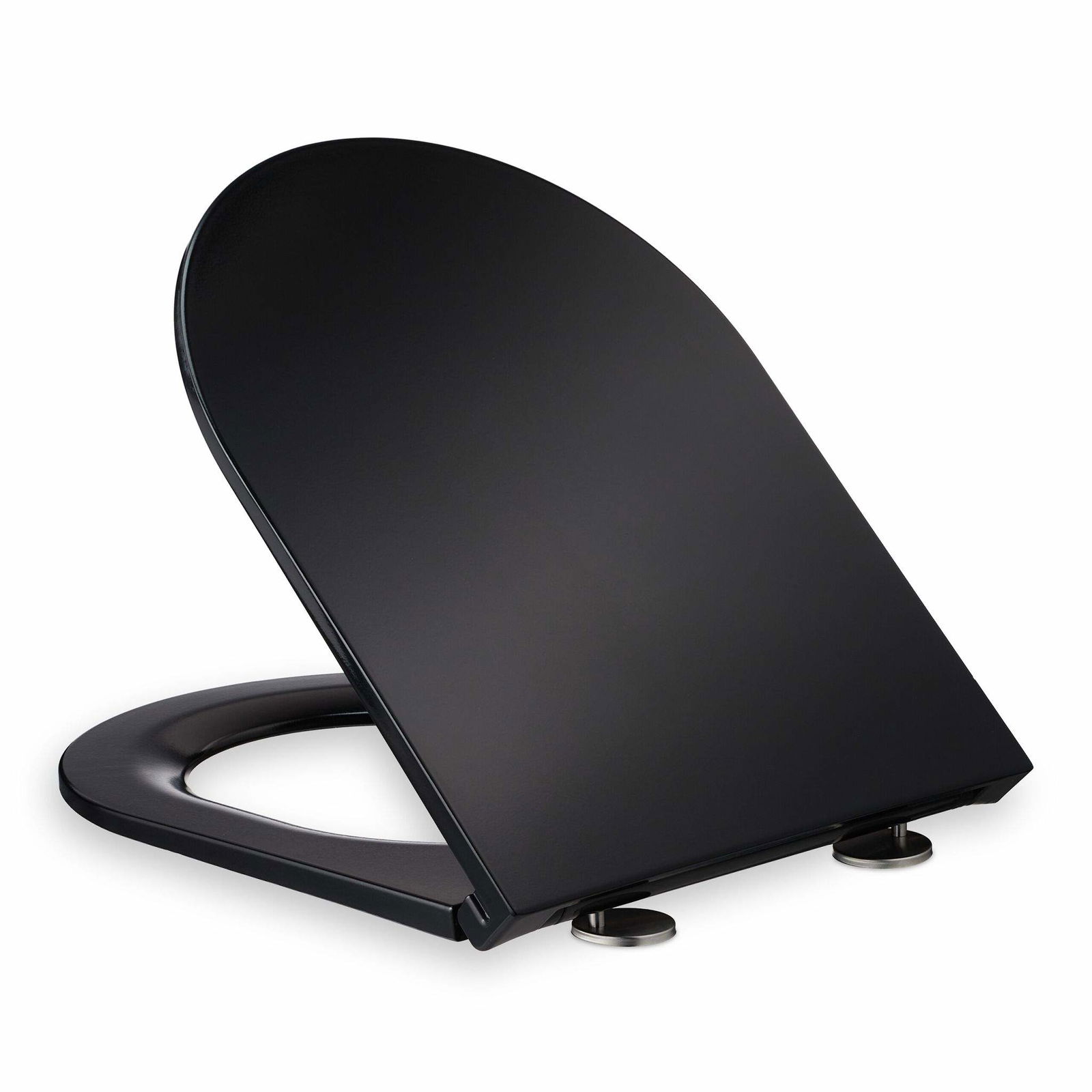 Toiletlåg med blød lukkemekanisme